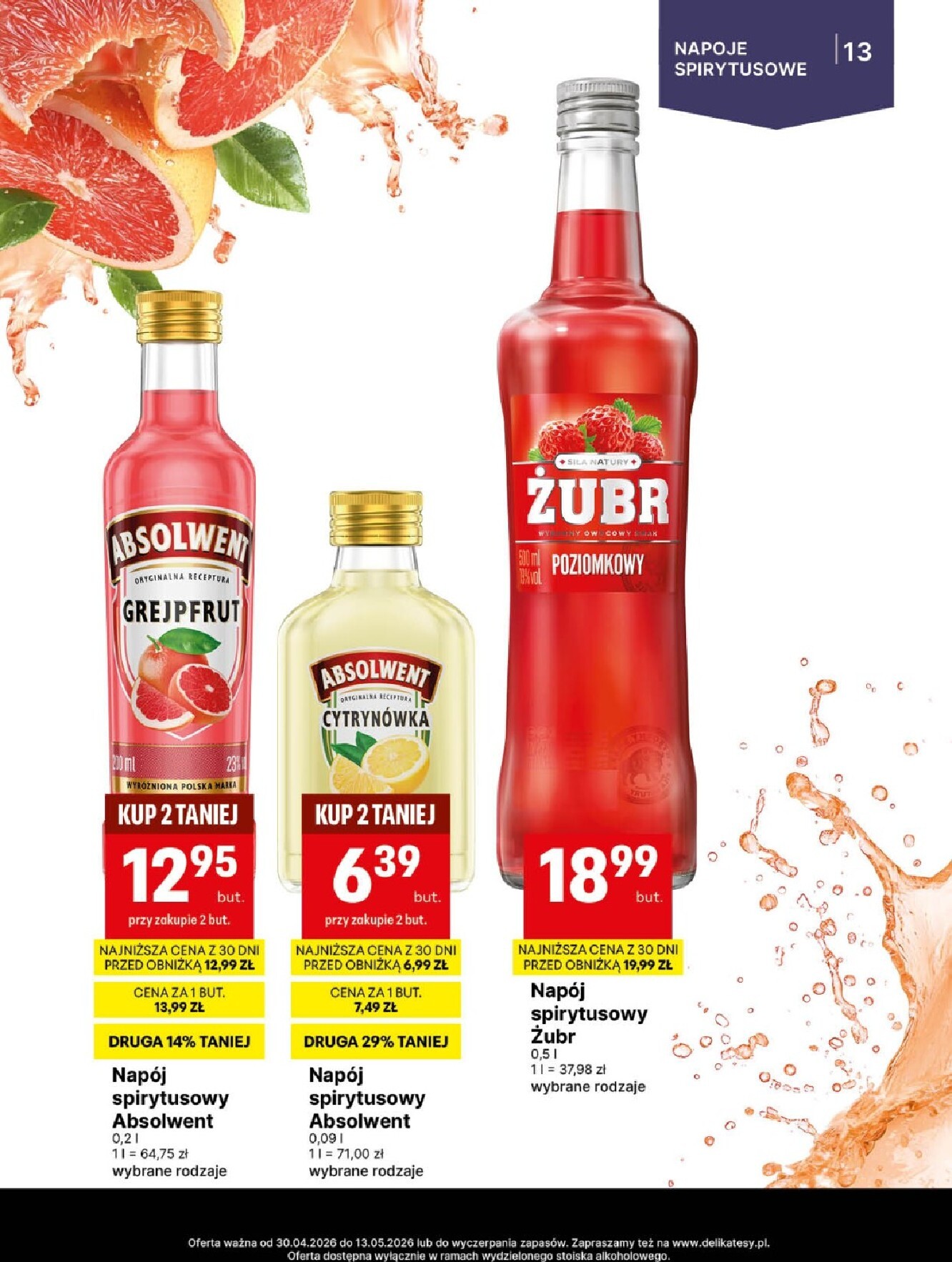 delikatesy-centrum - Aktualna gazetka Delikatesy Centrum - Delibarek ważna od 30.04.2026 do 13.05.2026 - page: 13