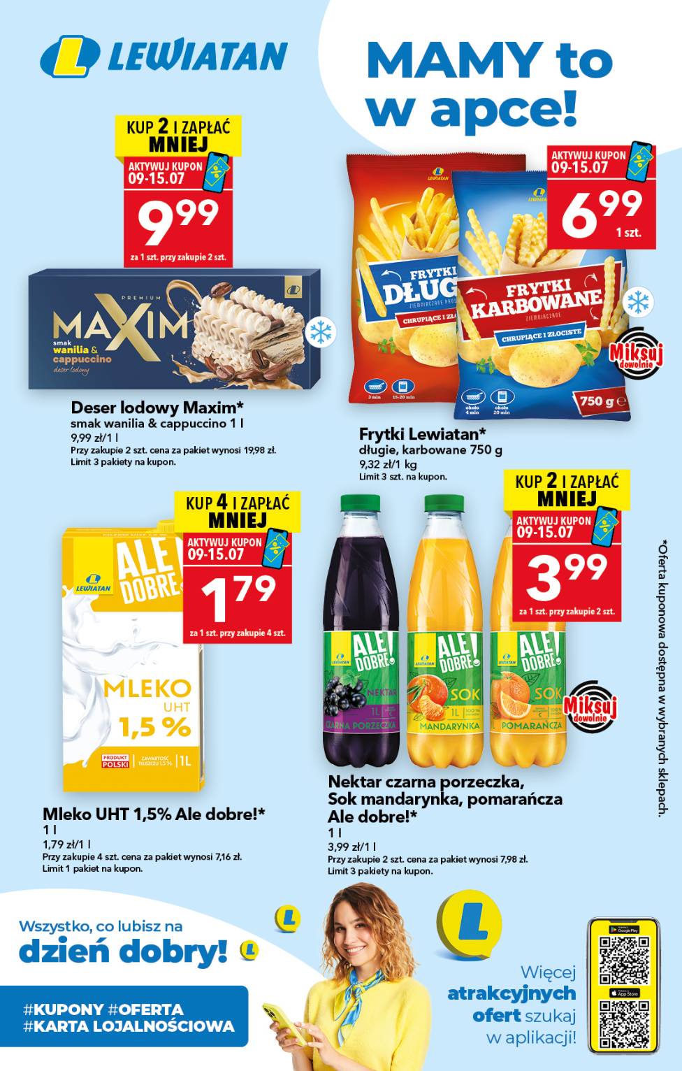 lewiatan - Nowa gazetka Lewiatan - Mamy TO w apce! ważna od 09.07.2026 do 15.07.2026