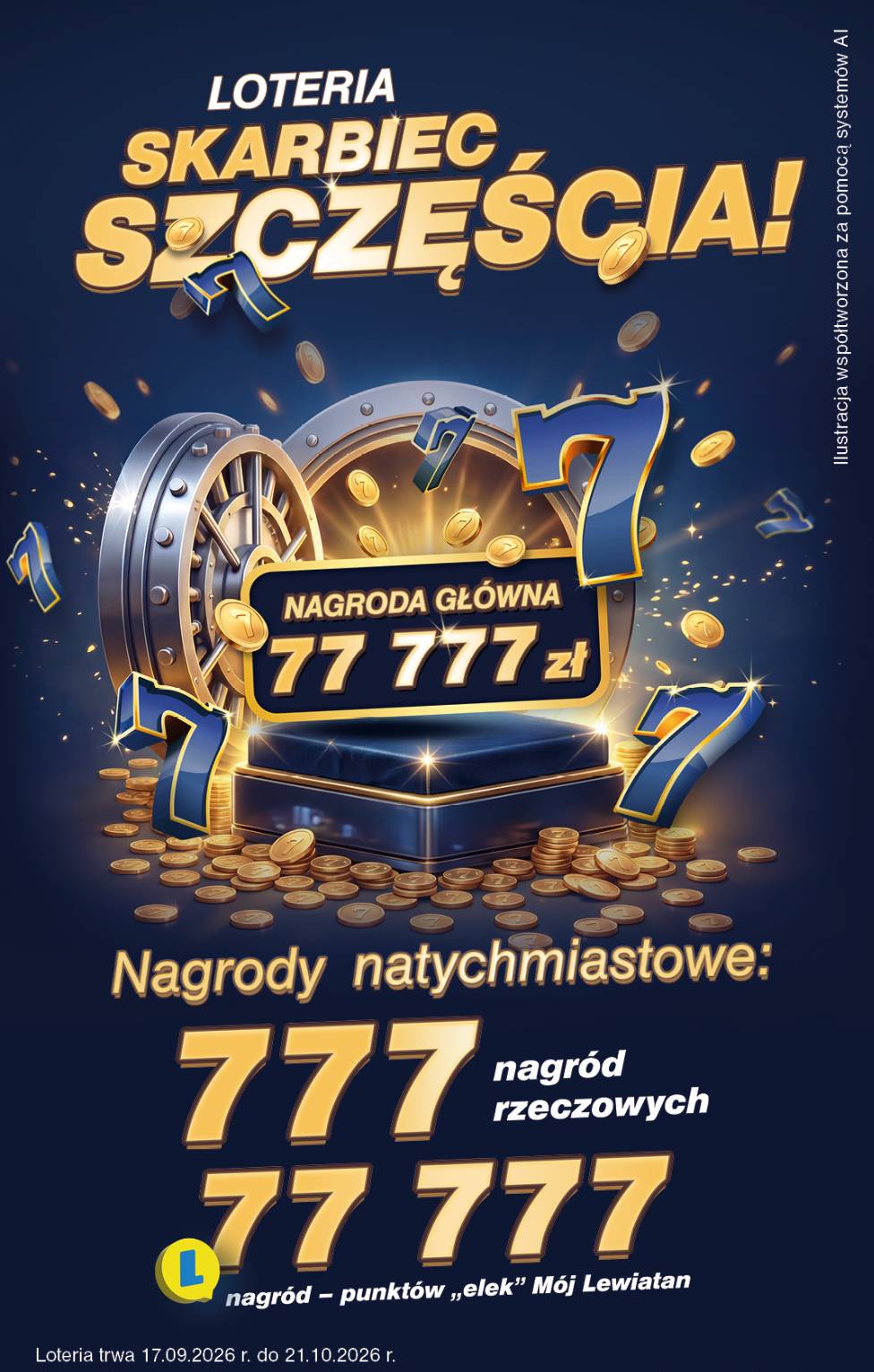 lewiatan - Nowa gazetka Lewiatan - Skarbiec Szczęścia! ważna od 17.09.2026 do 23.09.2026 - page: 2