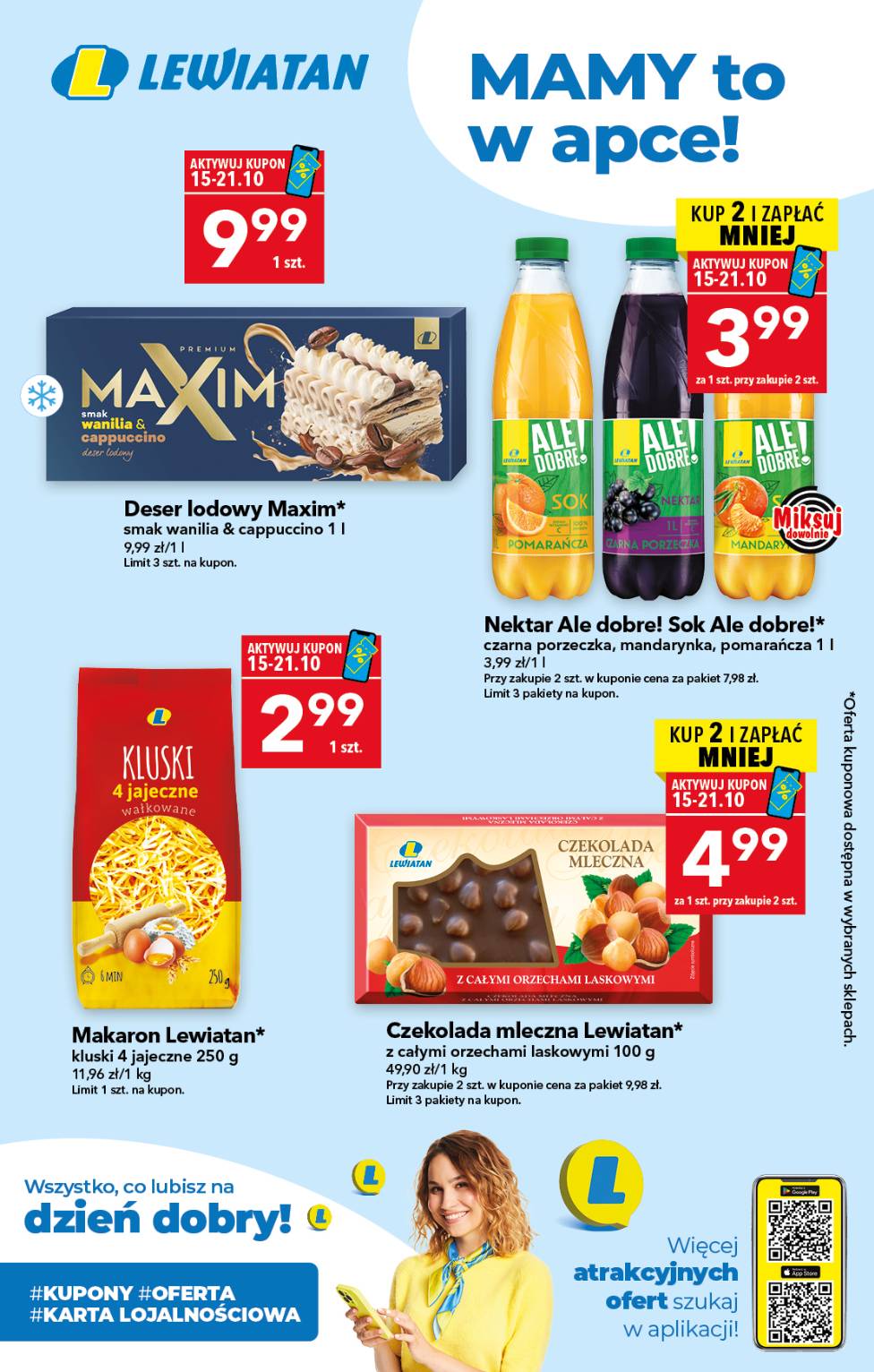 lewiatan - Nowa gazetka Lewiatan - Mamy TO w apce! ważna od 15.10.2026 do 21.10.2026