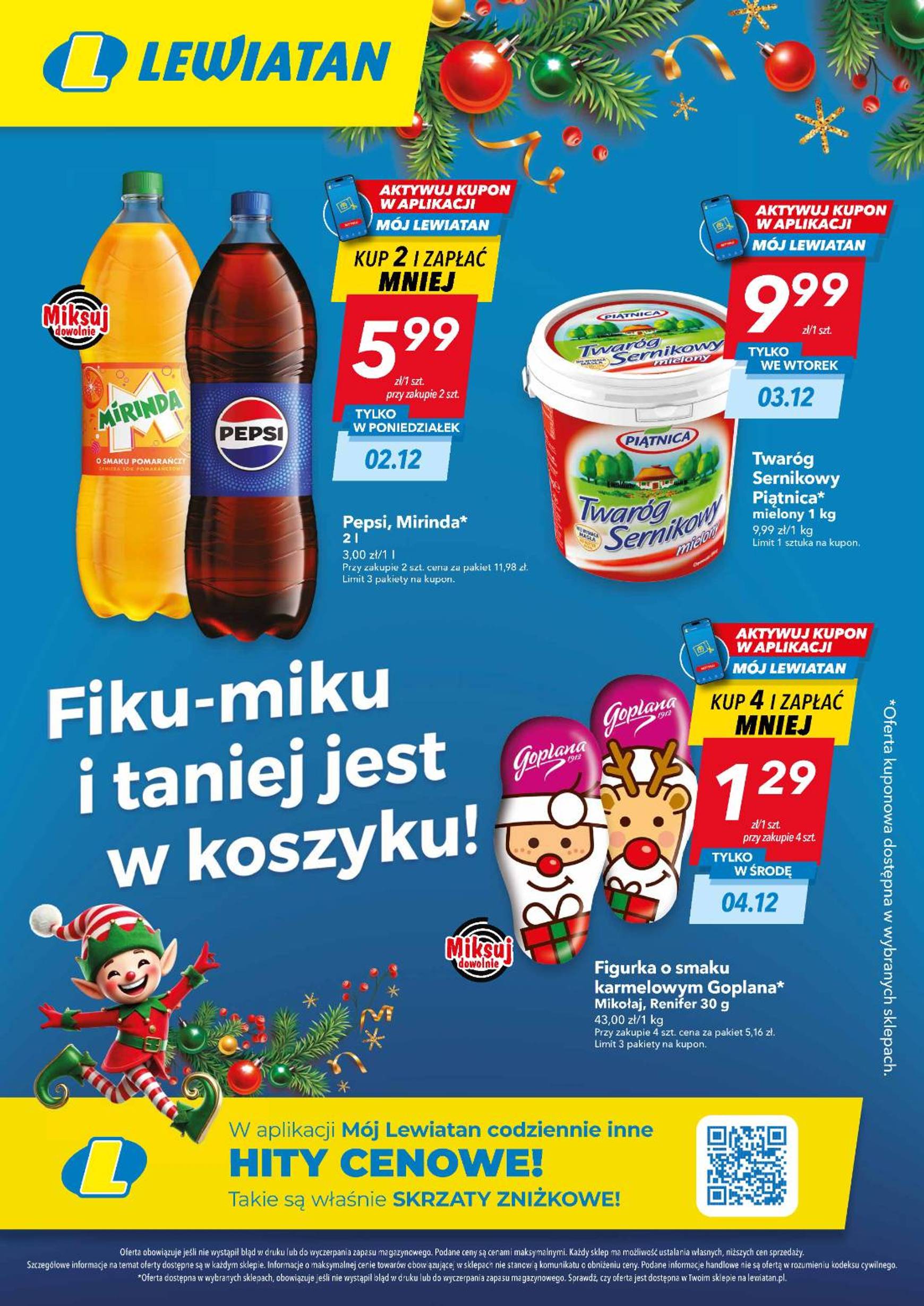 lewiatan - Lewiatan - Hity Cenowe gazetka ważna od 02.12. - 04.12.