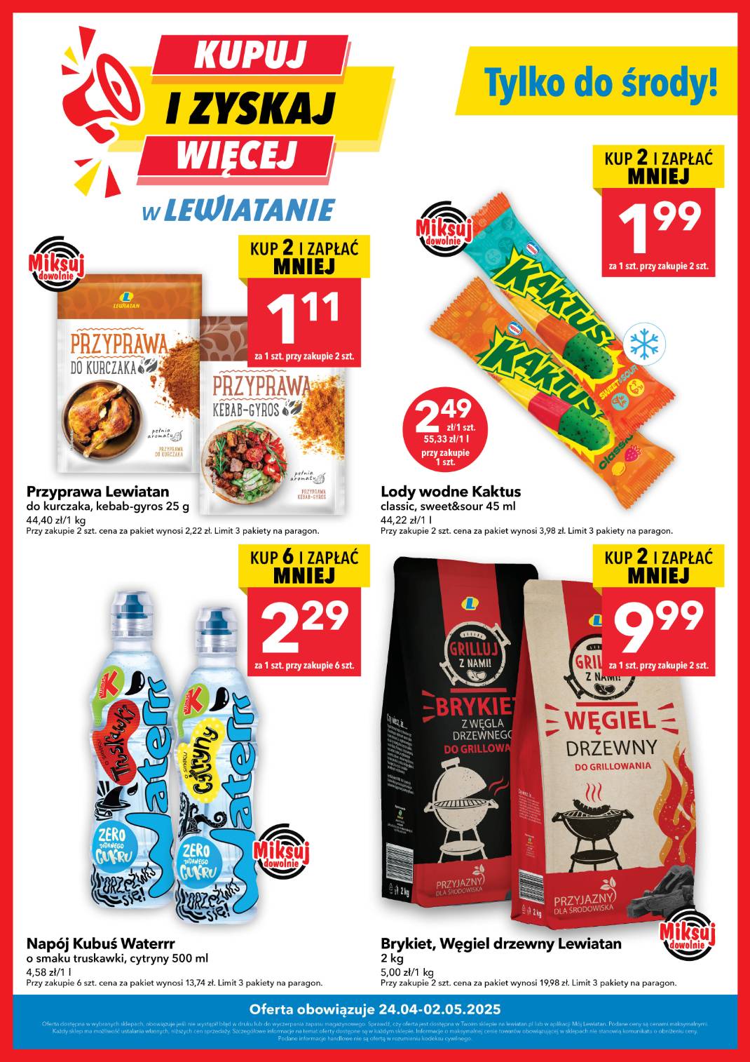lewiatan - Lewiatan - Kupuj i zyskaj więcej! gazetka ważna od 24.04. - 02.05.
