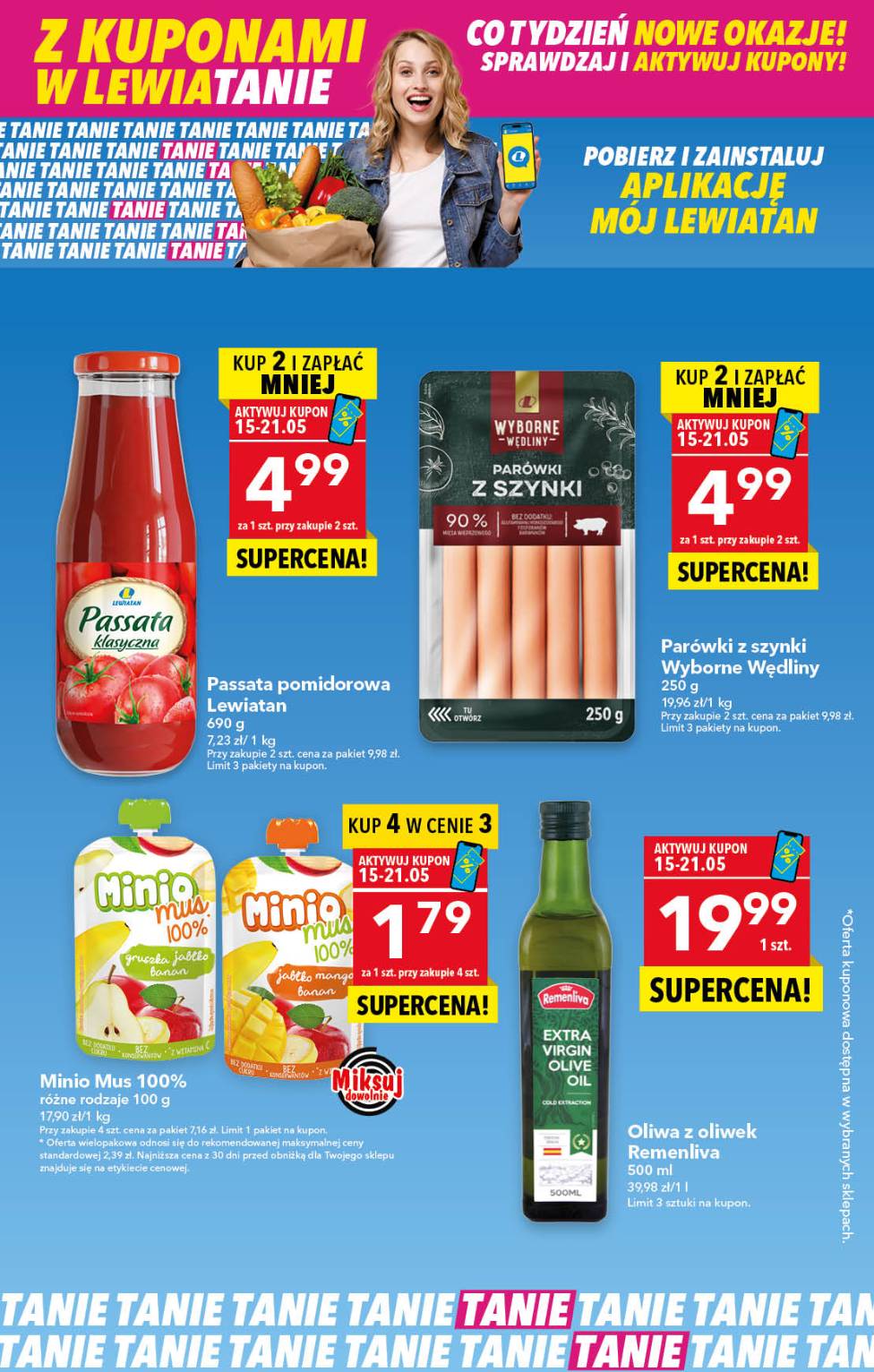 lewiatan - Lewiatan - Z Kuponami w Lewiatanie! gazetka ważna od 15.05. - 21.05.
