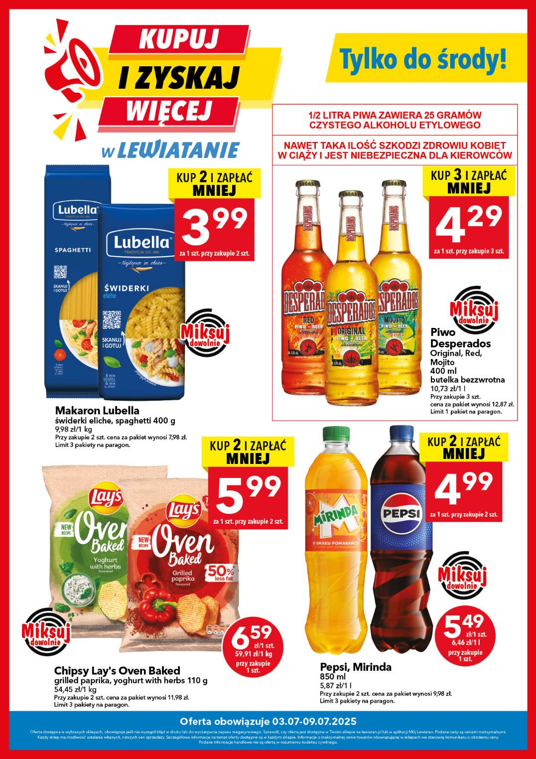 lewiatan - Gazetka Lewiatan - Kupuj i zyskaj więcej! ważna od 03.07. - 09.07.