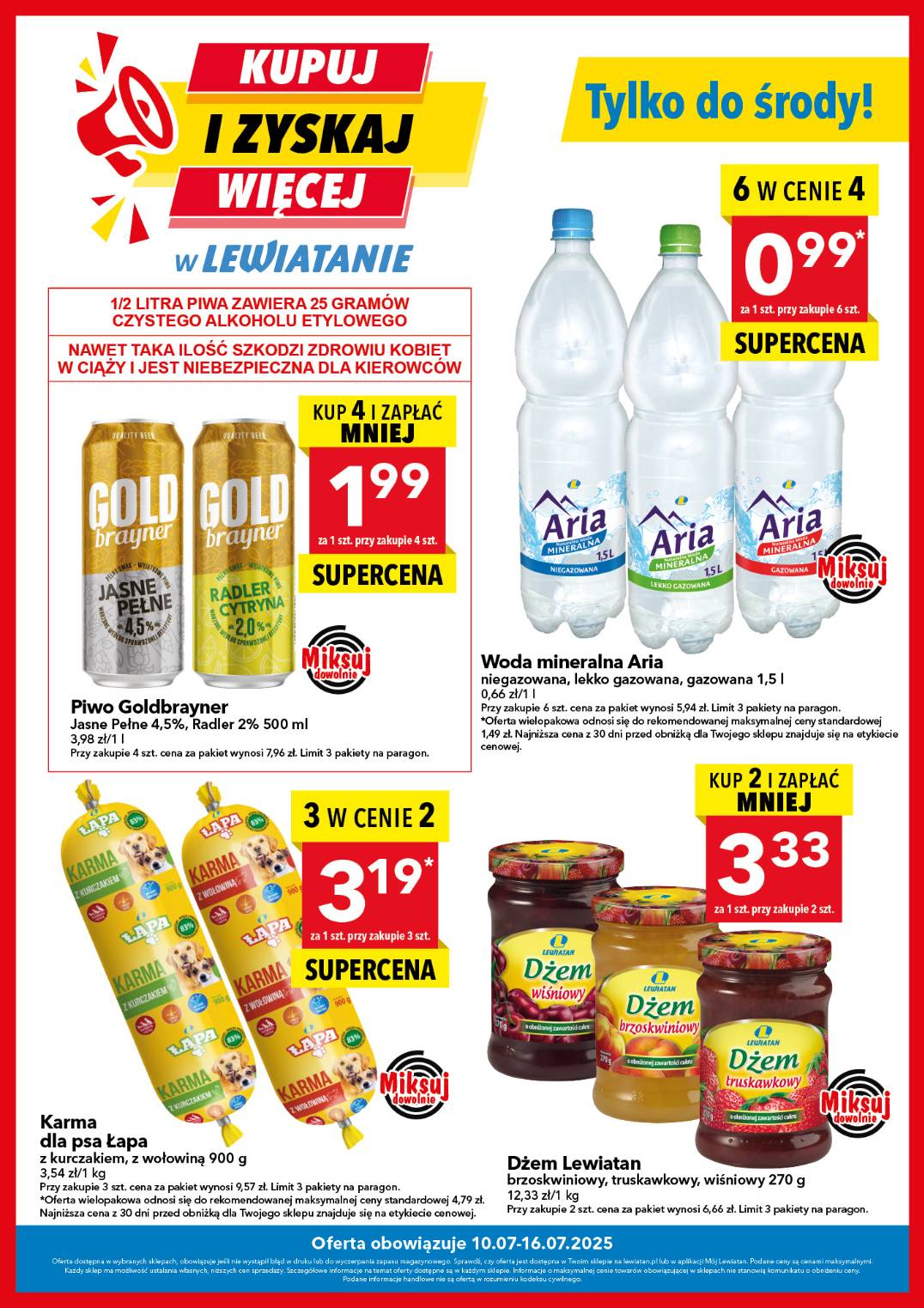 lewiatan - Gazetka Lewiatan - Kupuj więcej i zyskaj! ważna od 10.07. - 16.07.