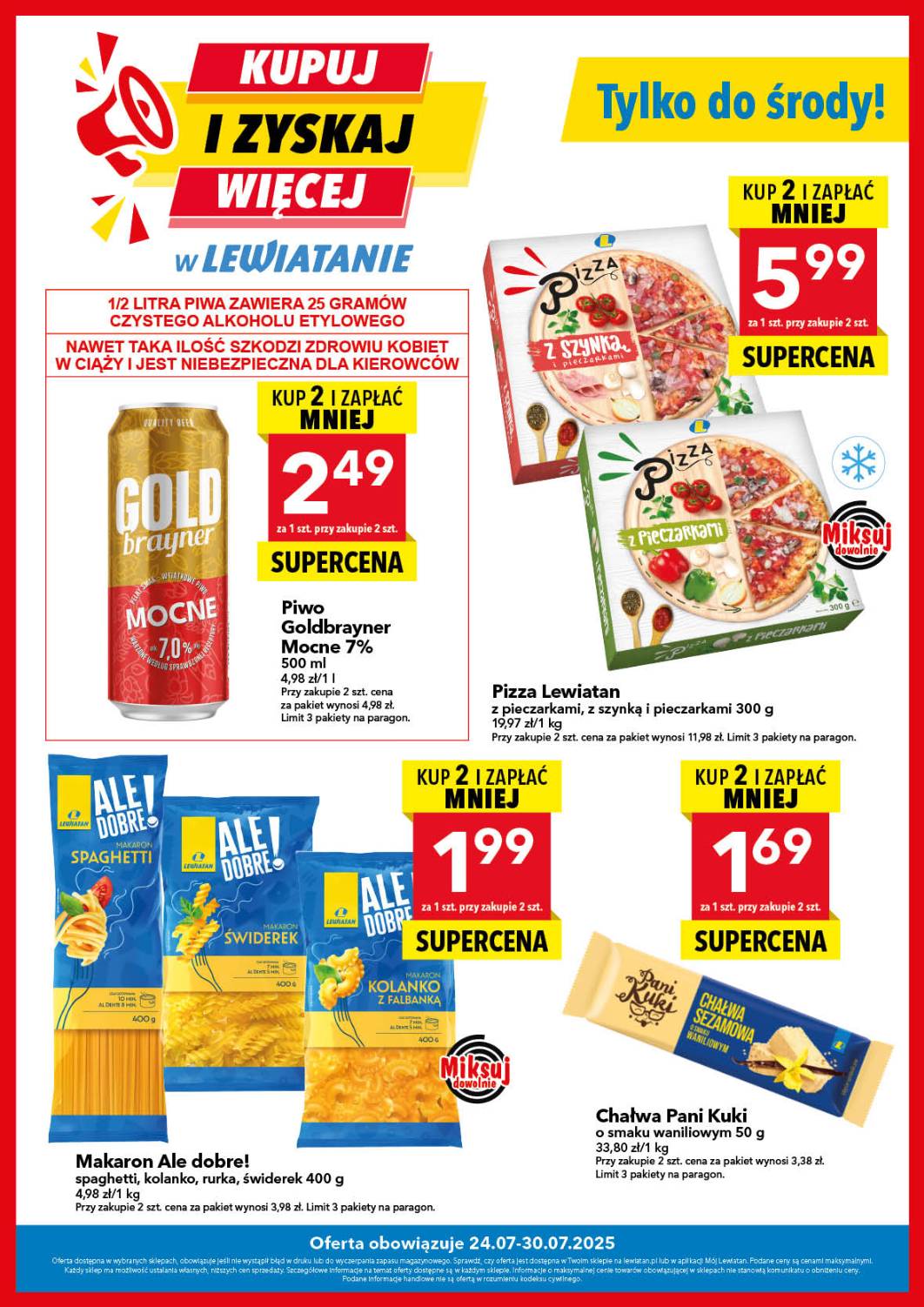 lewiatan - Gazetka Lewiatan - Kupuj i zyskaj więcej! ważna od 24.07. - 30.07.