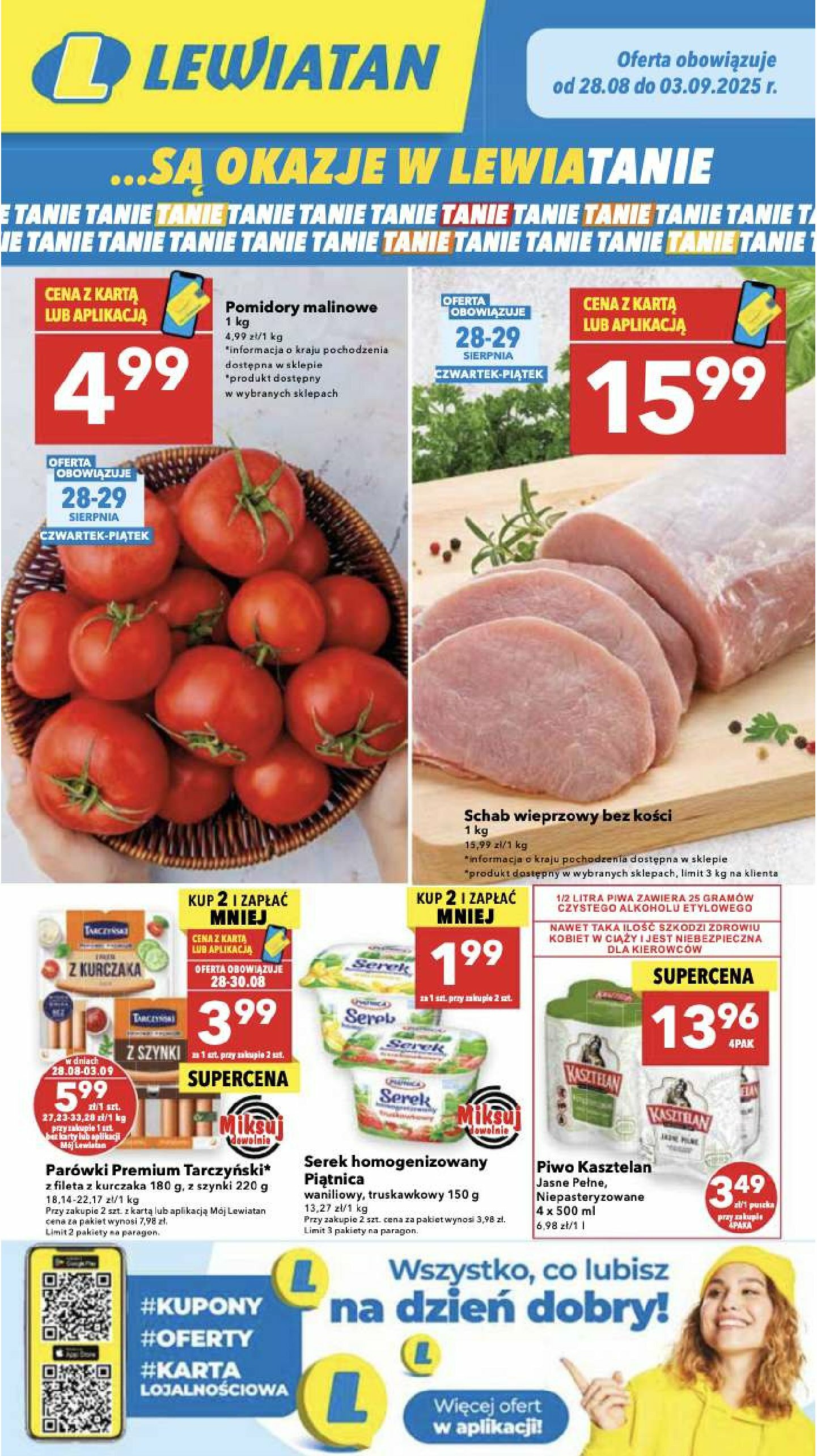 lewiatan - Gazetka Lewiatan - ważna od 28.08. do 03.09. - page: 1
