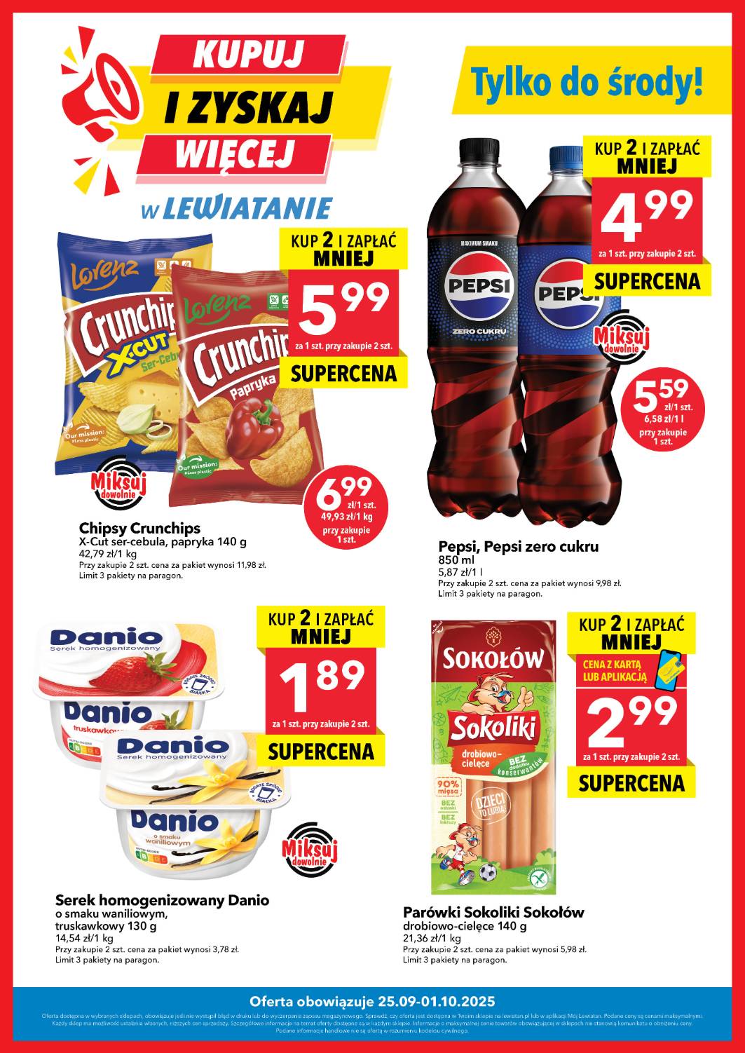 lewiatan - Gazetka Lewiatan - Kupuj i zyskaj więcej - ważna od 25.09. do 01.10.