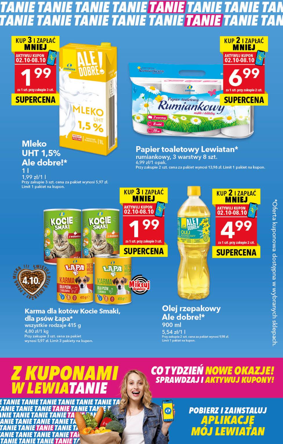 lewiatan - Gazetka Lewiatan - Z Kuponami w Lewiatanie - ważna od 02.10. do 08.10.
