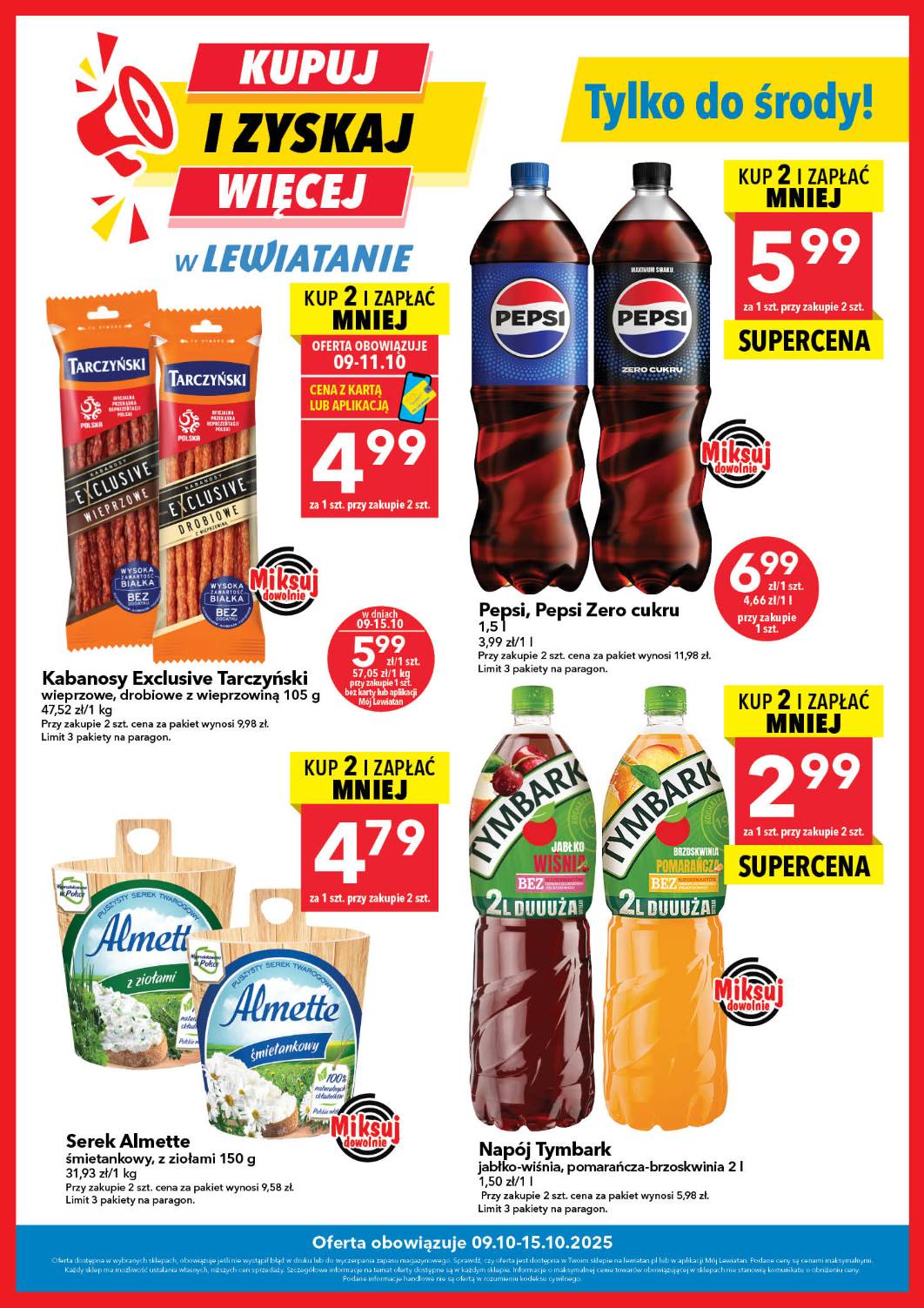 lewiatan - Gazetka Lewiatan - Kupuj i zyskaj więcej - ważna od 09.10. do 15.10.