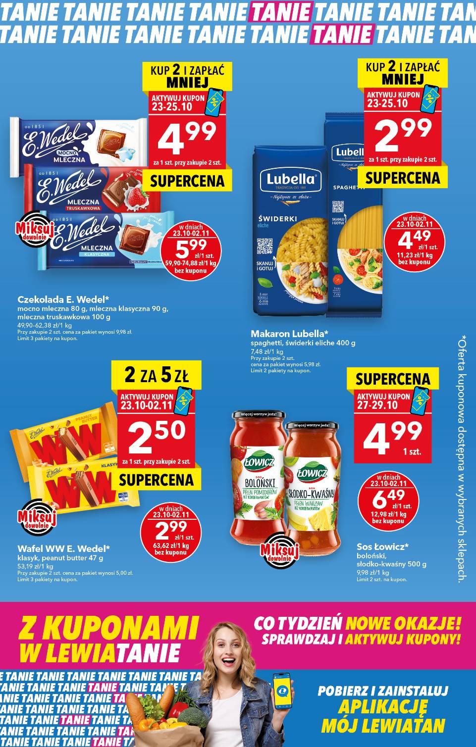 lewiatan - Gazetka Lewiatan - Z Kuponami w Lewiatanie - ważna od 23.10. do 29.10.