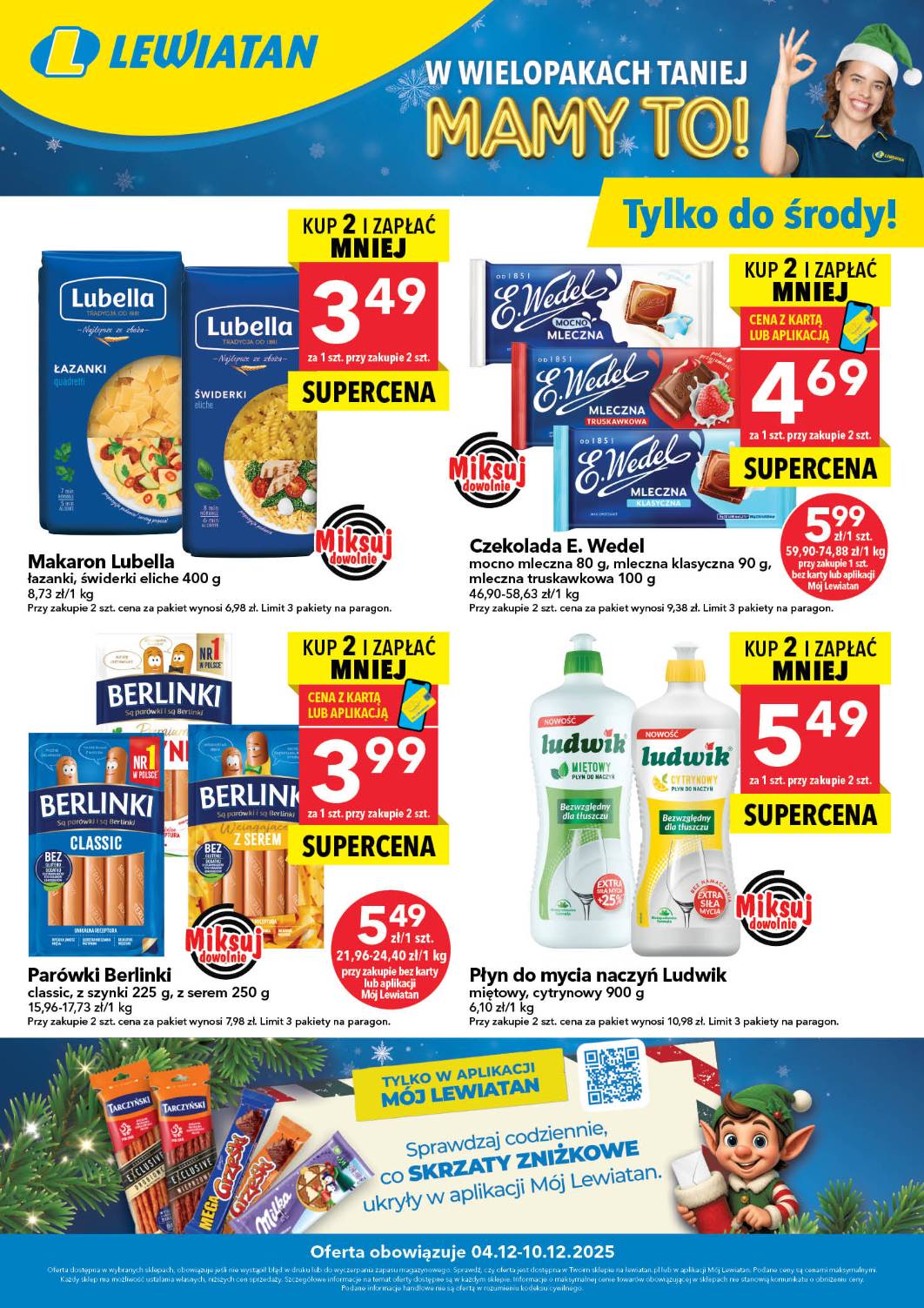 lewiatan - Gazetka Lewiatan - Kupuj i zyskaj więcej - ważna od 04.12. do 10.12.