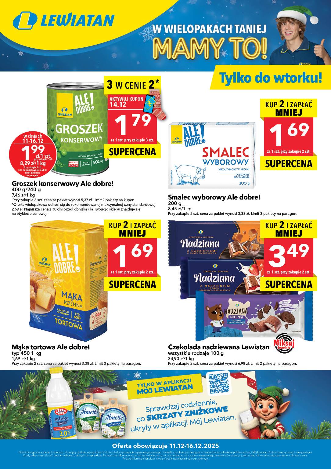 lewiatan - Gazetka Lewiatan - Kupuj i zyskaj więcej! - ważna od 11.12. do 16.12.