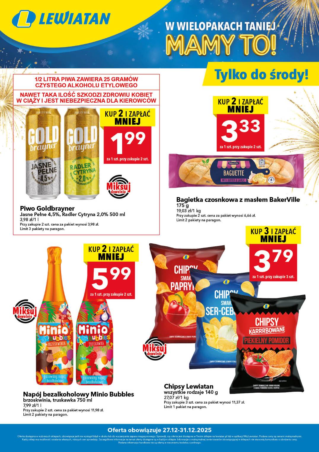 lewiatan - Gazetka Lewiatan - Kupuj i zyskaj więcej! - ważna od 27.12. do 31.12.