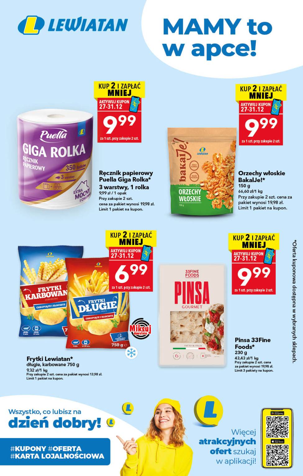 lewiatan - Gazetka Lewiatan - Mamy to w apce! - ważna od 27.12. do 31.12.