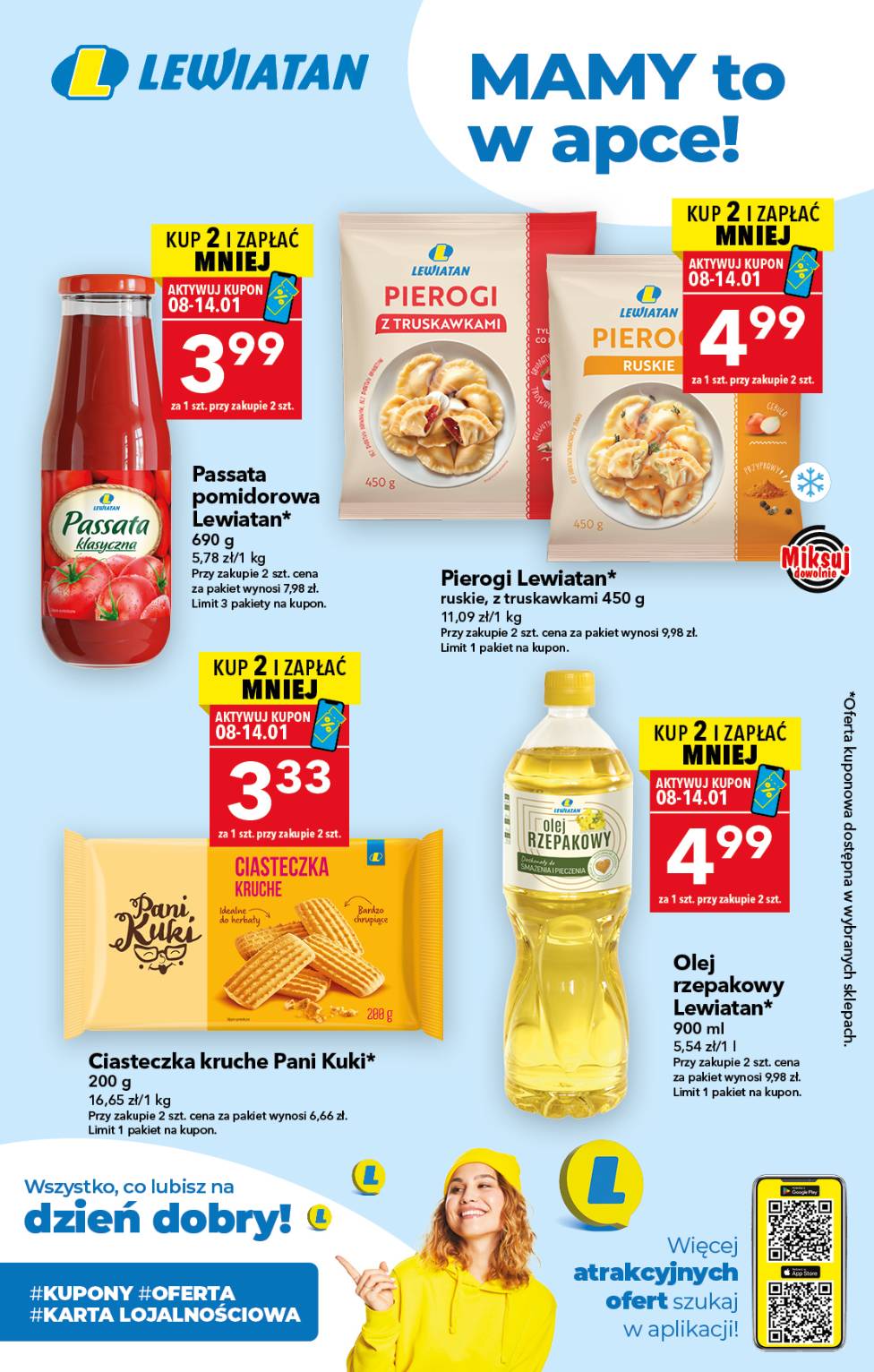 lewiatan - Gazetka Lewiatan - Mamy to w apce! - ważna od 08.01. do 14.01.