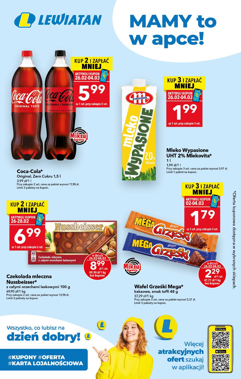 lewiatan - Gazetka Lewiatan - Mamy to w apce! - ważna od 26.02.2026 do 04.03.2026