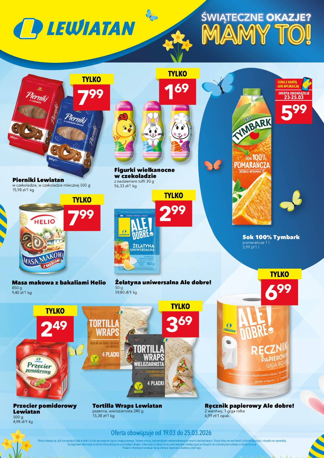 lewiatan - Gazetka Lewiatan - Mamy to - ważna od 19.03.2026 do 25.03.2026 - page: 1