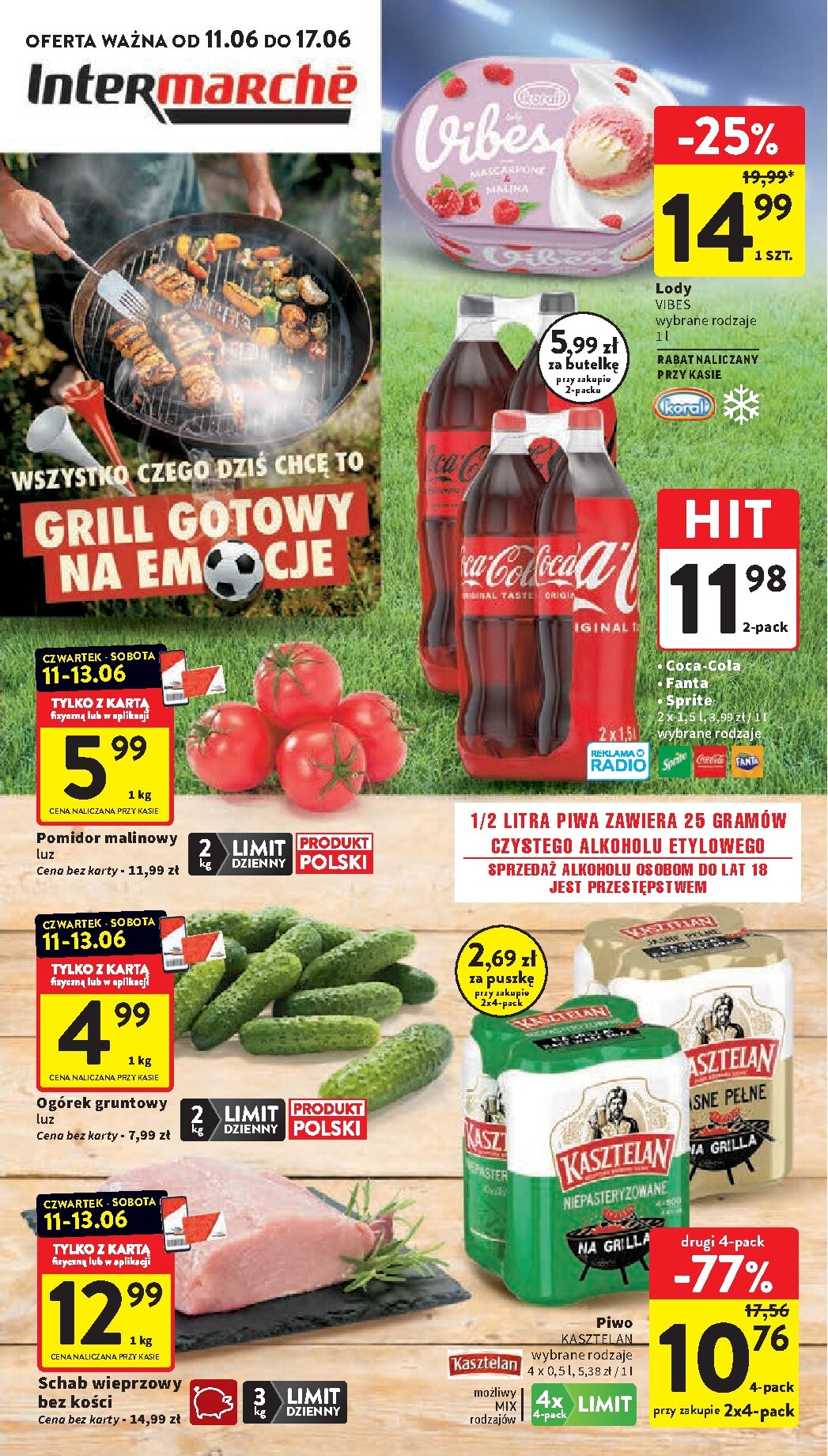 intermarche - Nowa gazetka Intermarché ważna od 11.06.2026 do 17.06.2026