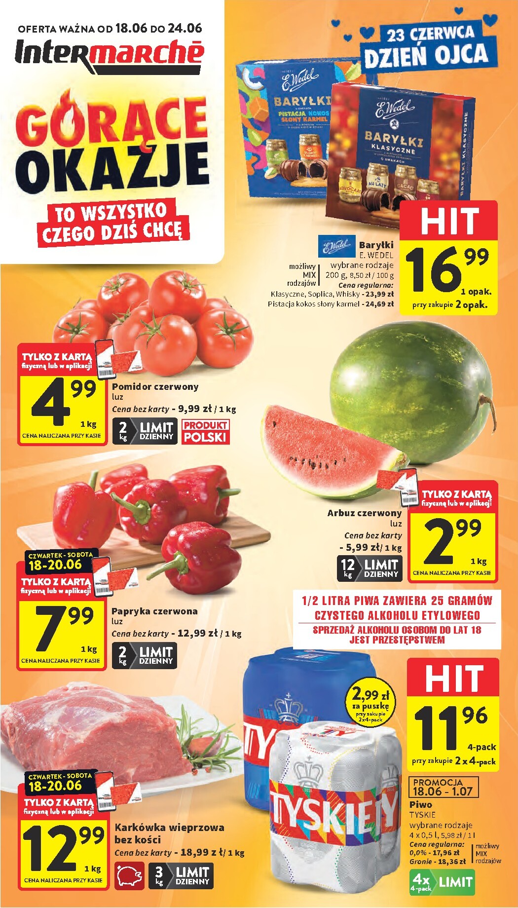 intermarche - Nowa gazetka Intermarché ważna od 18.06.2026 do 24.06.2026