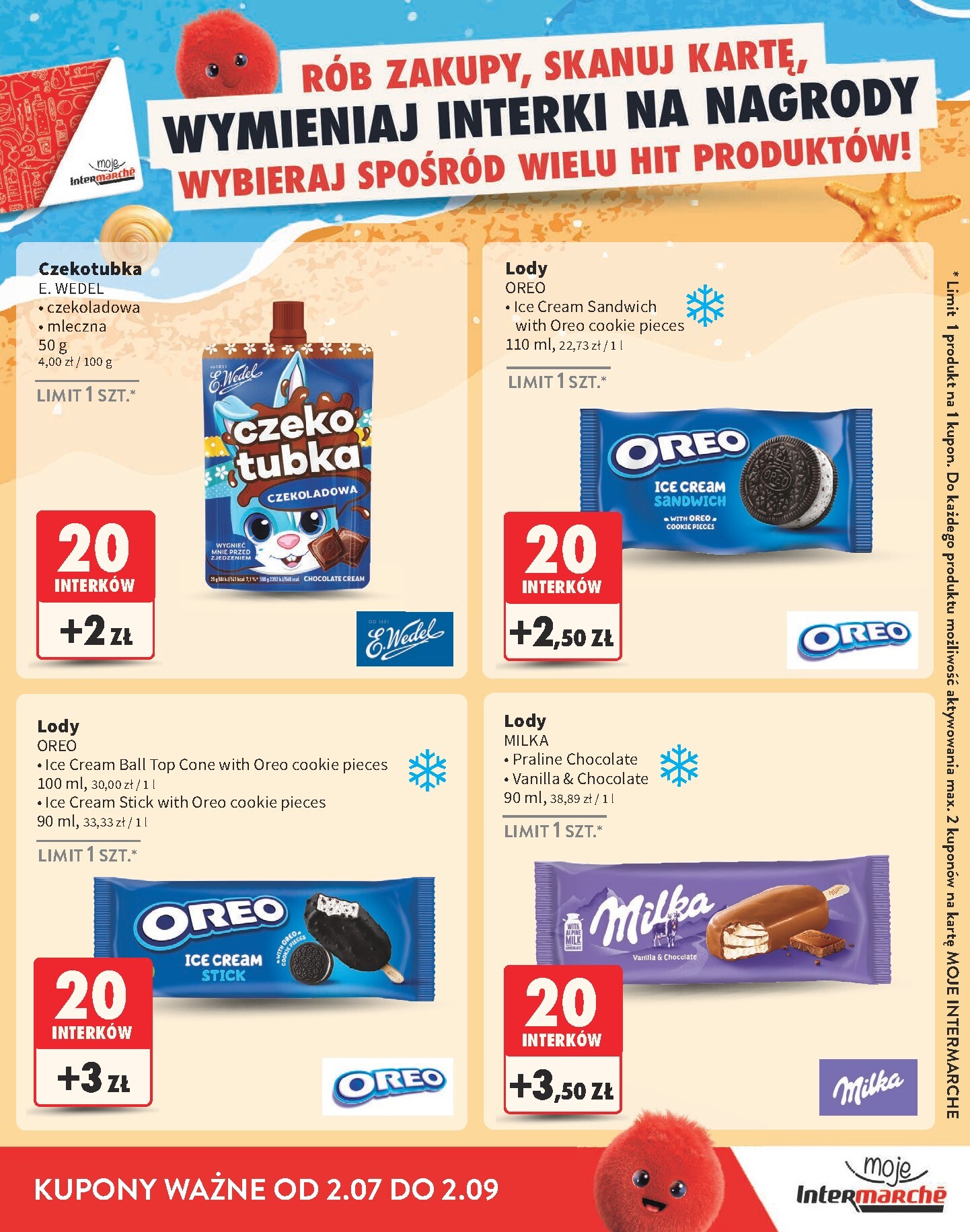 intermarche - Aktualna gazetka Intermarché - KATALOG NAGRÓD MOJE INTERMARCHE ważna od 02.07.2026 do 02.09.2026 - page: 7