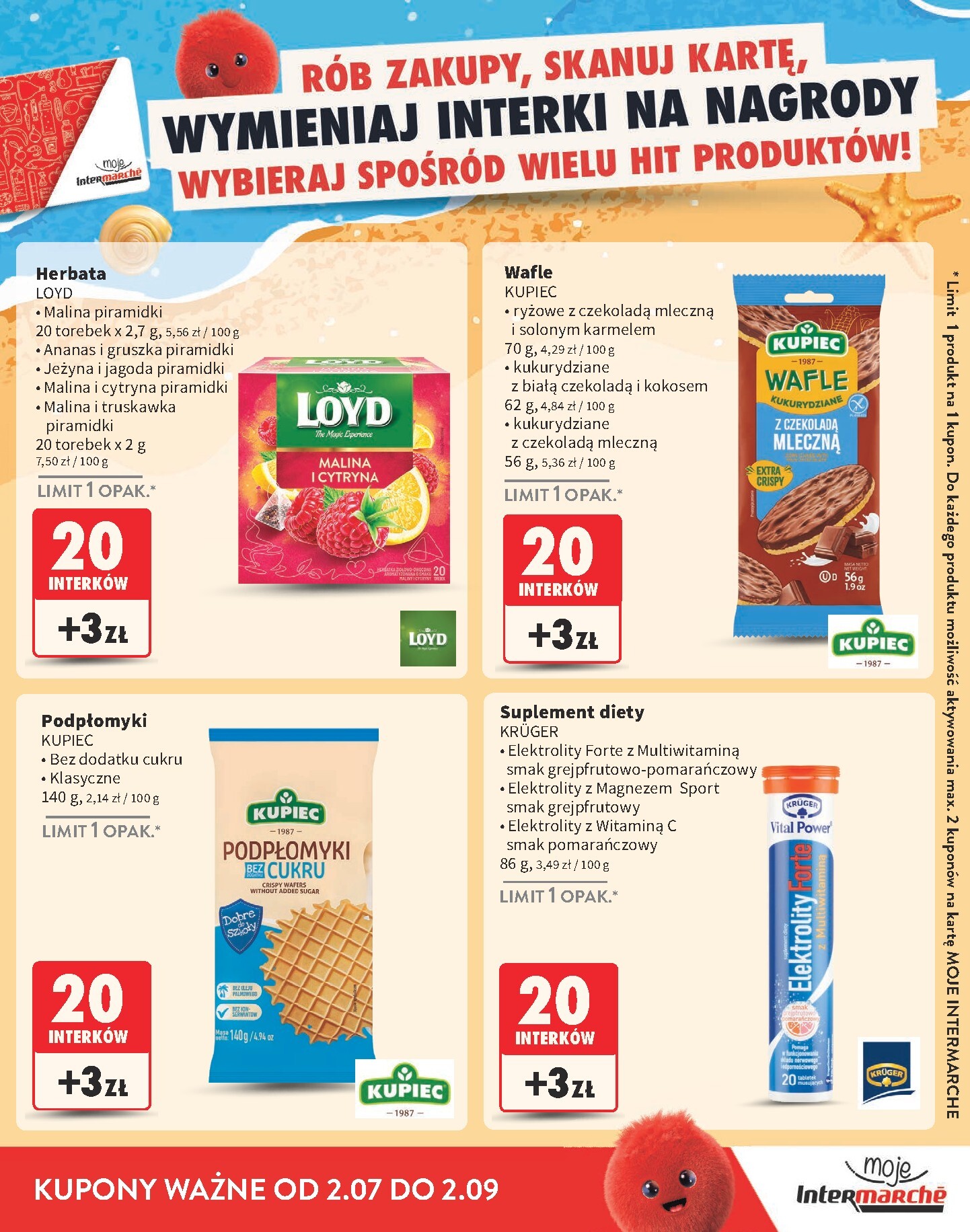 intermarche - Aktualna gazetka Intermarché - KATALOG NAGRÓD MOJE INTERMARCHE ważna od 02.07.2026 do 02.09.2026 - page: 9