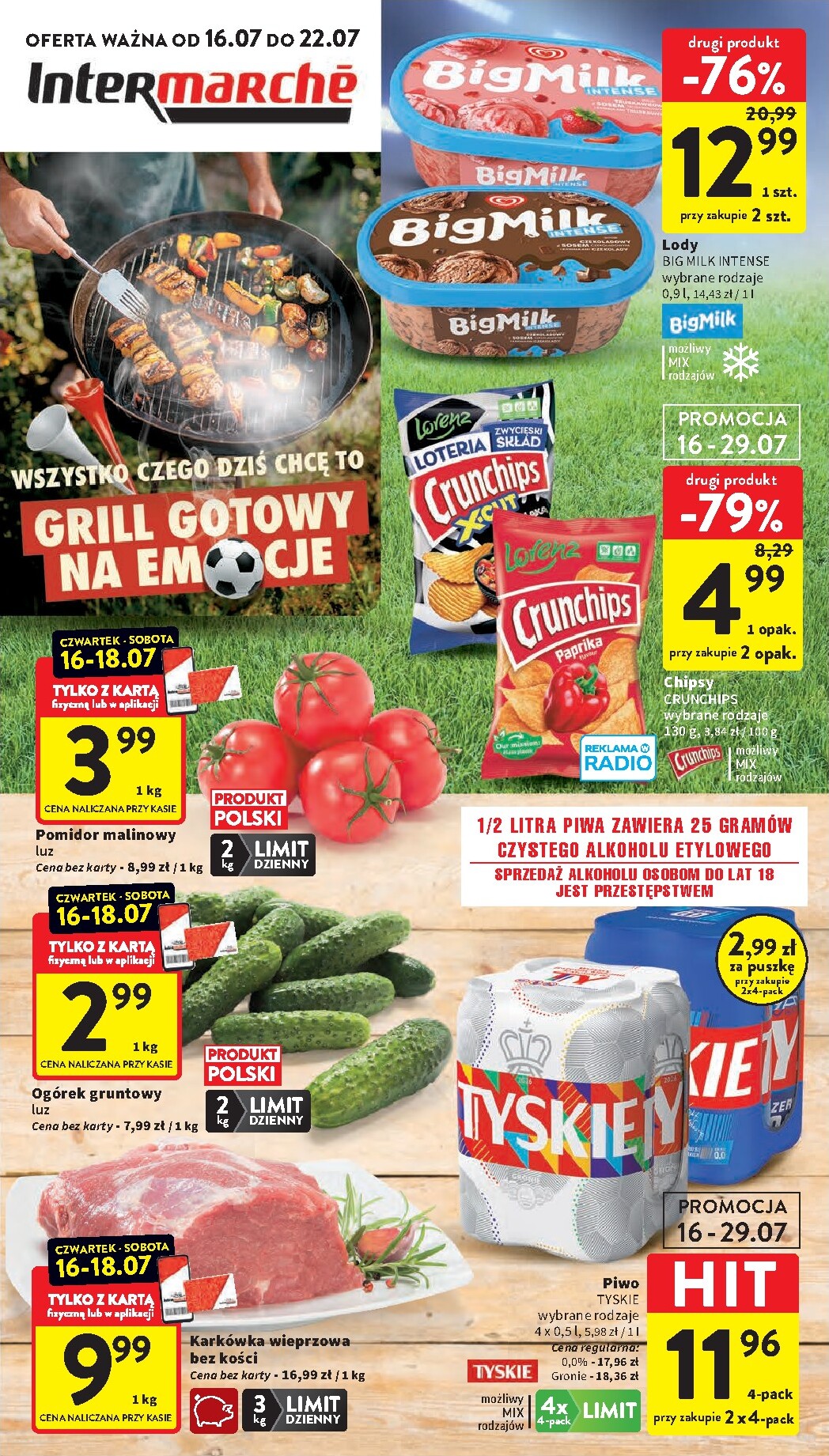 intermarche - Nowa gazetka Intermarché ważna od 16.07.2026 do 22.07.2026 - page: 1
