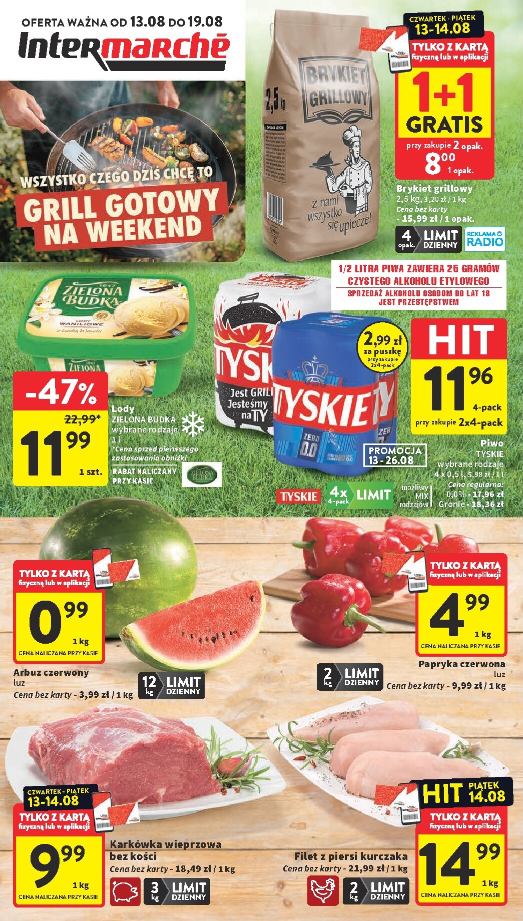 intermarche - Nowa gazetka Intermarché ważna od 13.08.2026 do 19.08.2026