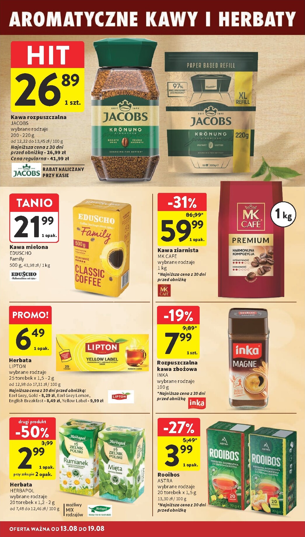 intermarche - Nowa gazetka Intermarché ważna od 13.08.2026 do 19.08.2026 - page: 28