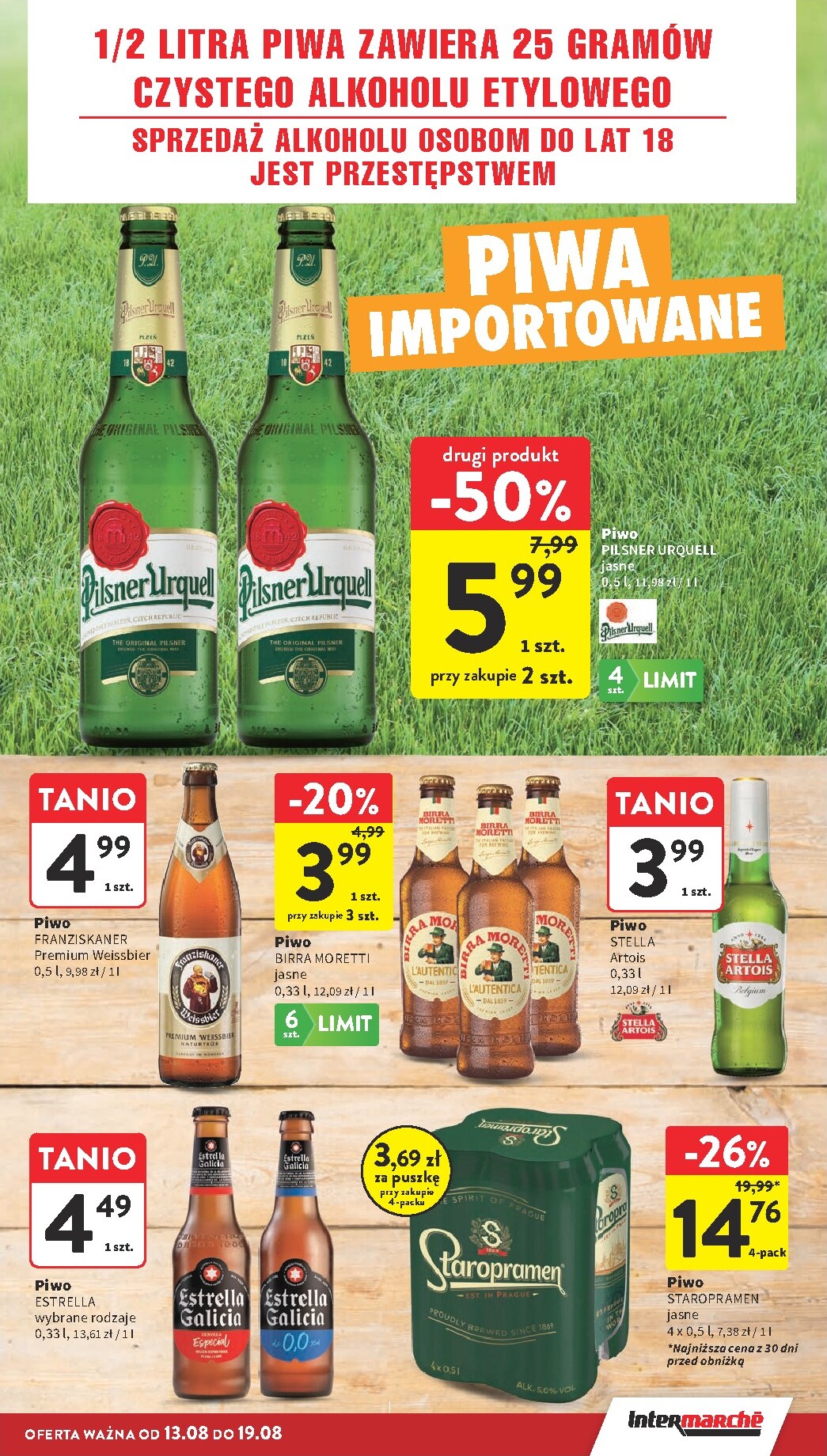 intermarche - Nowa gazetka Intermarché ważna od 13.08.2026 do 19.08.2026 - page: 13