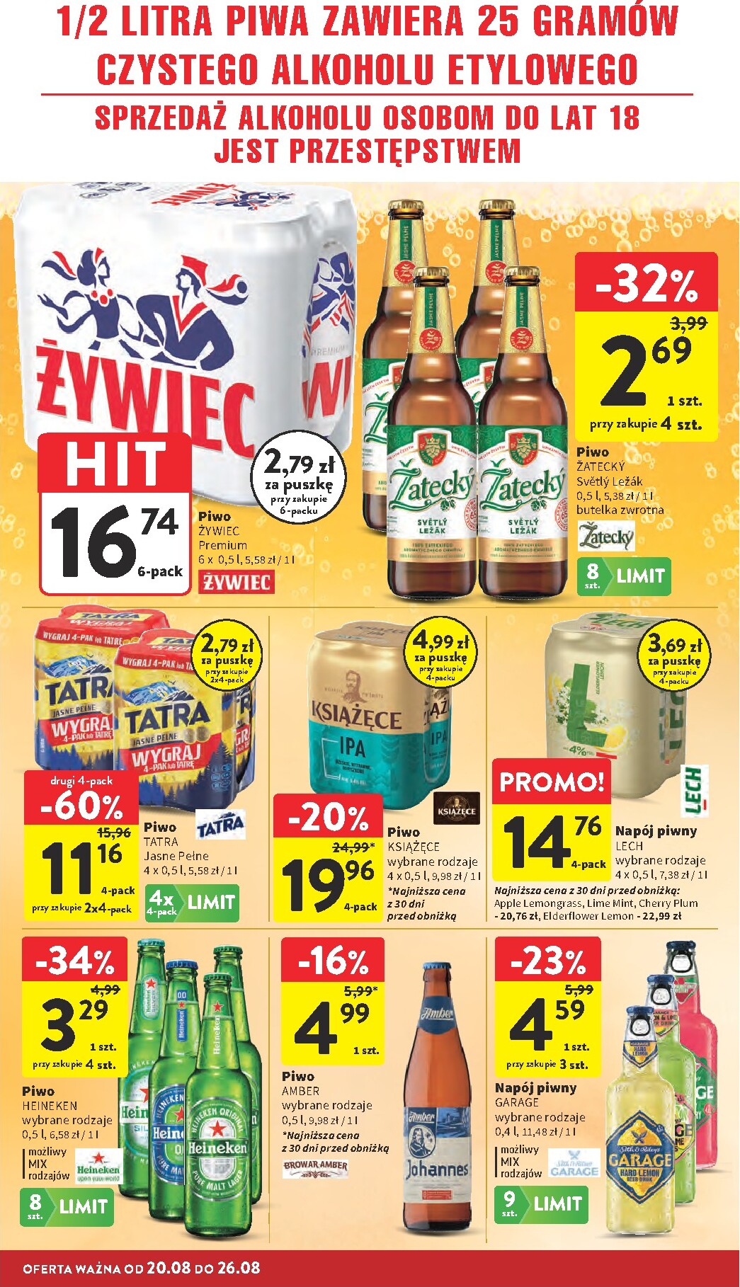 intermarche - Aktualna gazetka Intermarché ważna od 20.08.2026 do 26.08.2026 - page: 34