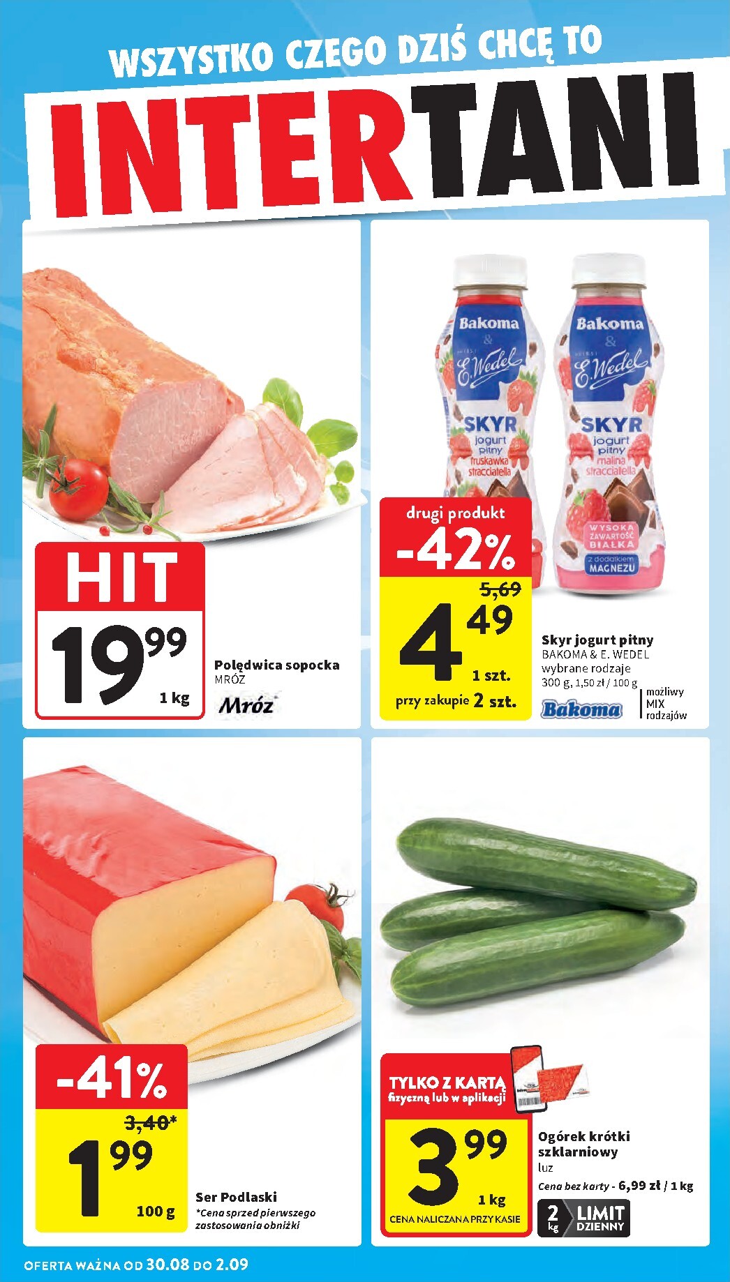 intermarche - Nowa gazetka Intermarché ważna od 27.08.2026 do 02.09.2026 - page: 42