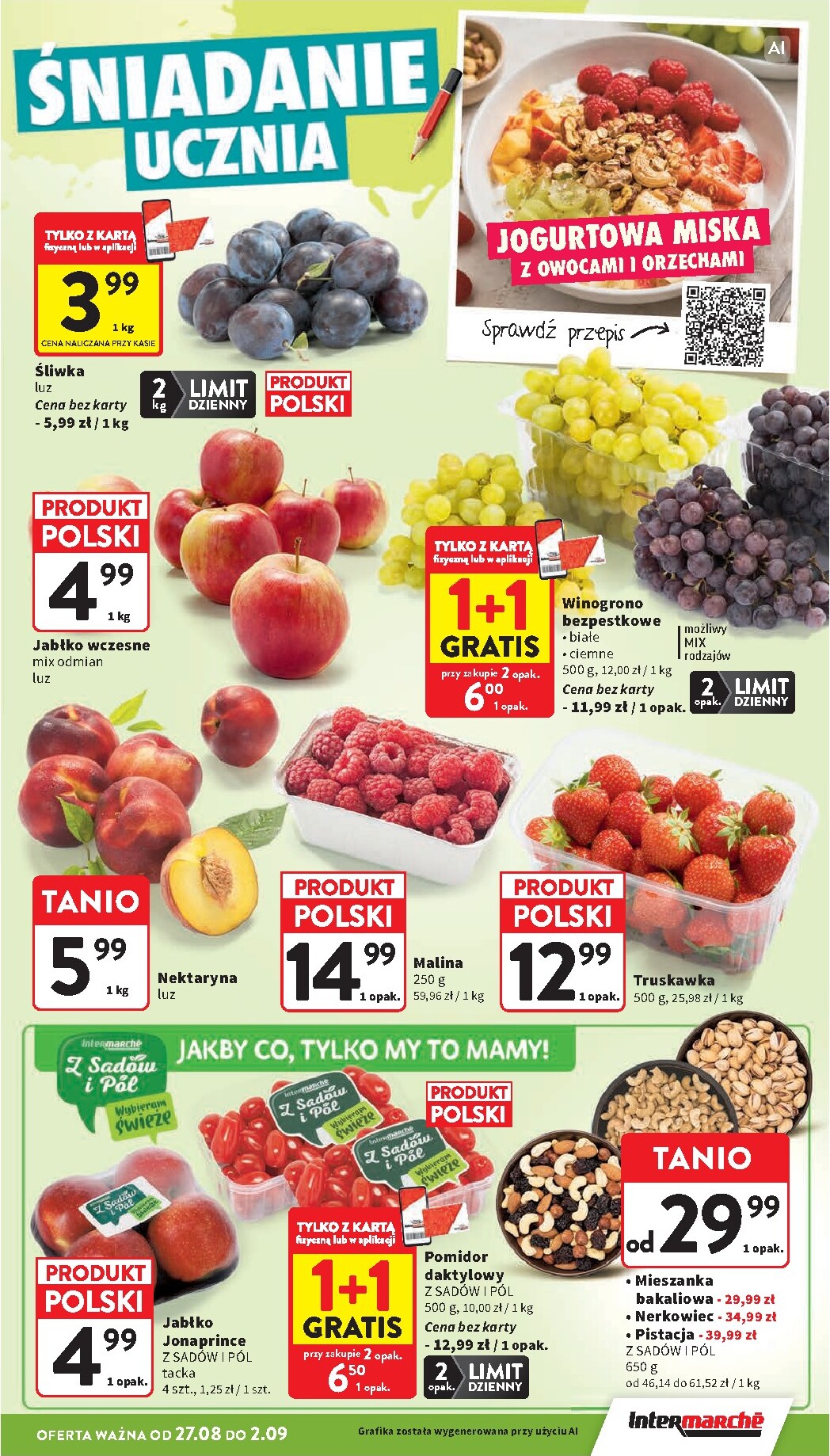 intermarche - Nowa gazetka Intermarché ważna od 27.08.2026 do 02.09.2026 - page: 11