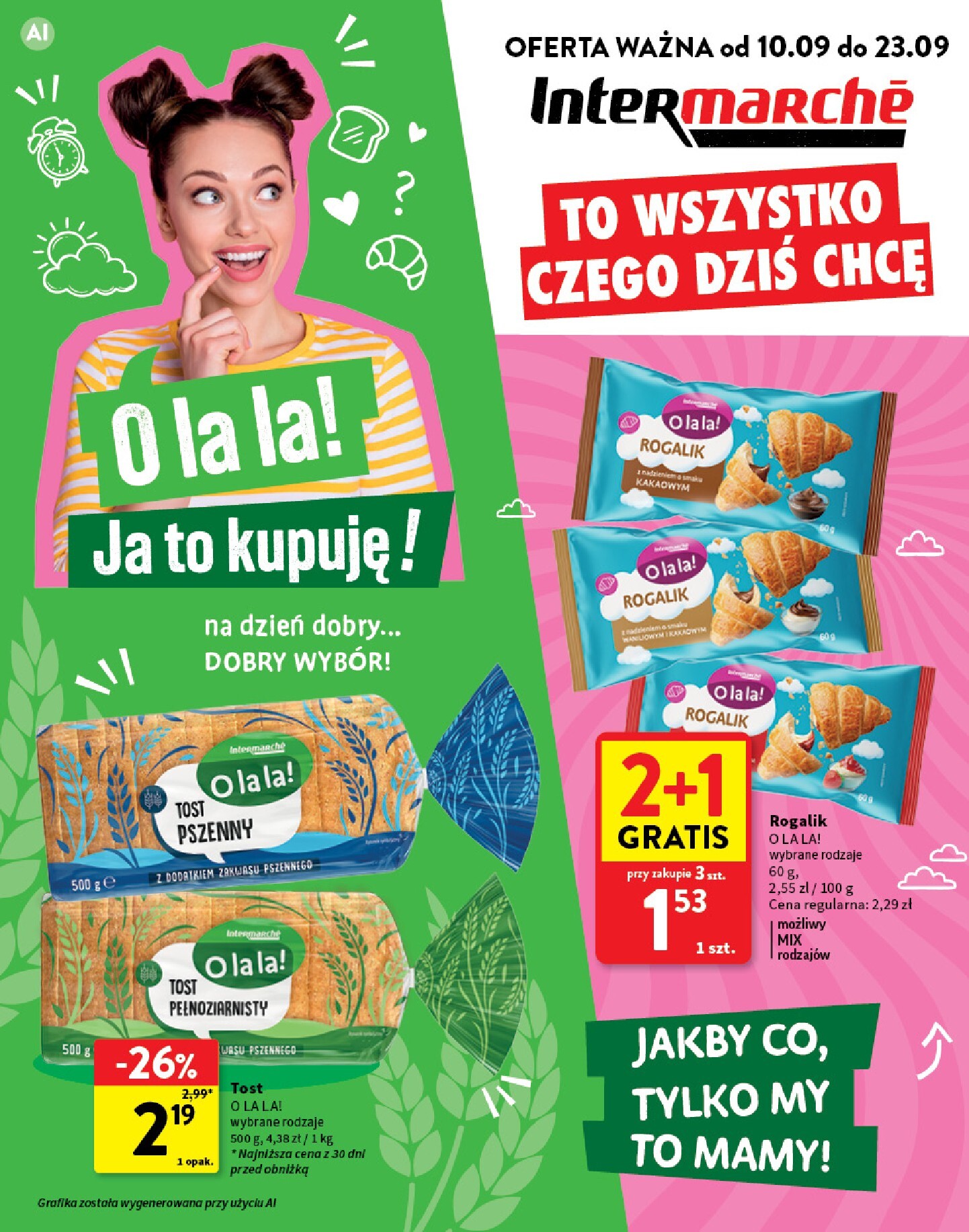 intermarche - Aktualna gazetka Intermarché - Katalog O La La ważna od 10.09.2026 do 23.09.2026
