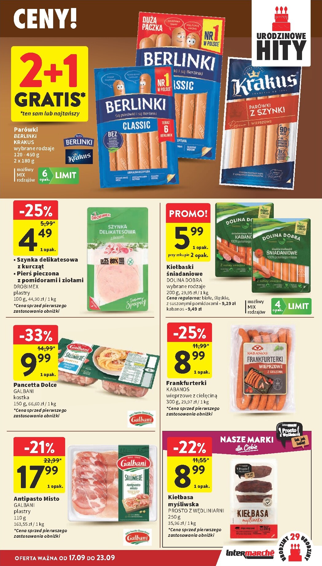 intermarche - Aktualna gazetka Intermarché ważna od 17.09.2026 do 23.09.2026 - page: 17
