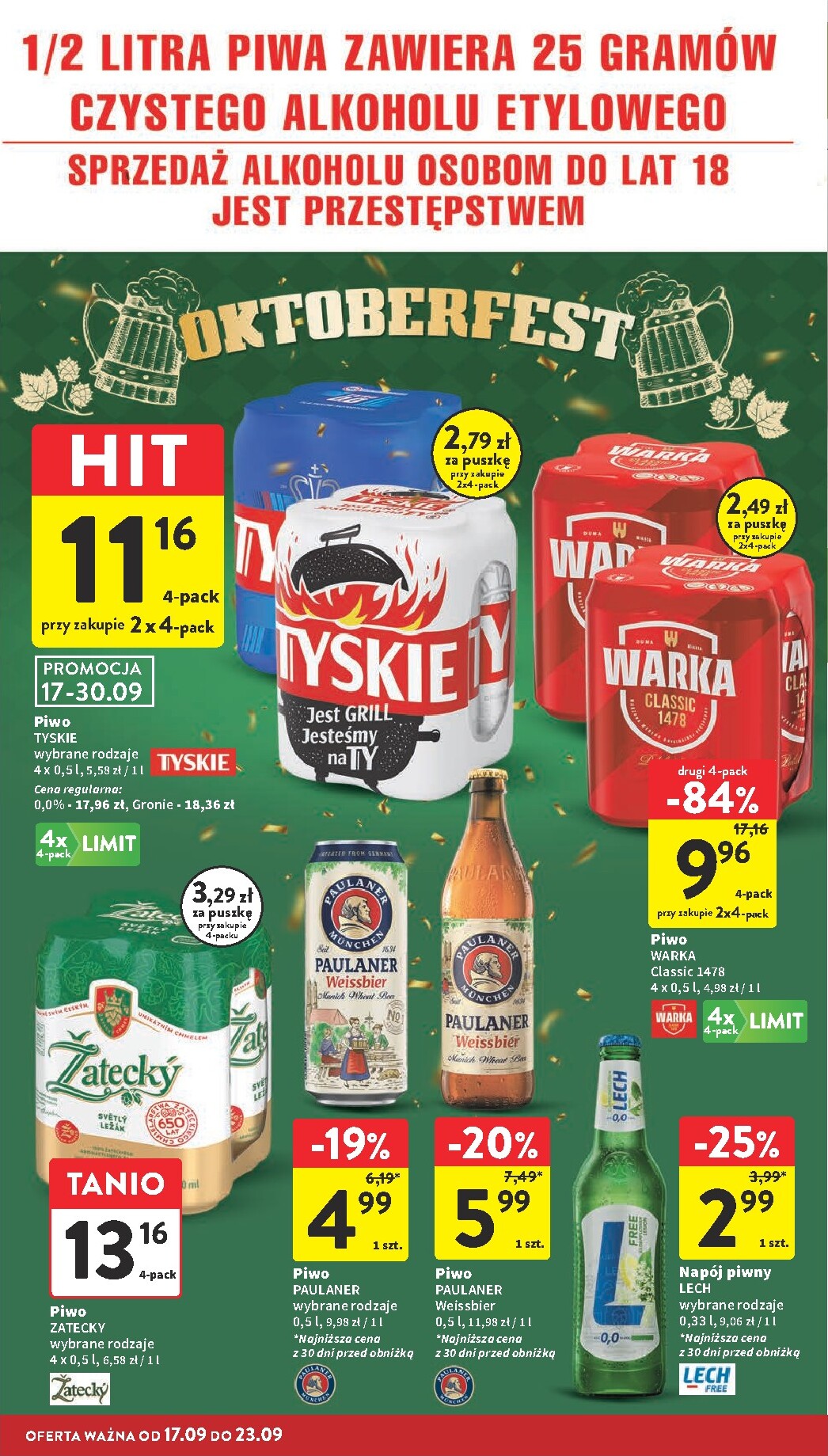 intermarche - Aktualna gazetka Intermarché ważna od 17.09.2026 do 23.09.2026 - page: 38
