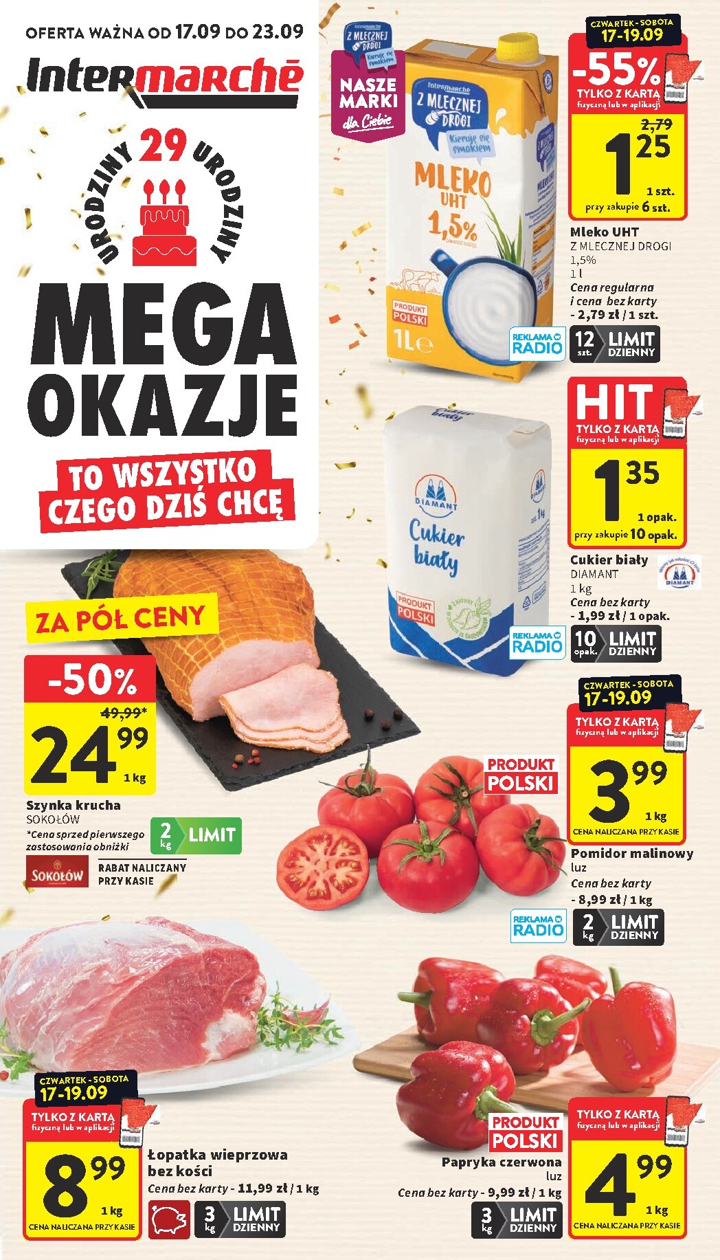 intermarche - Aktualna gazetka Intermarché ważna od 17.09.2026 do 23.09.2026