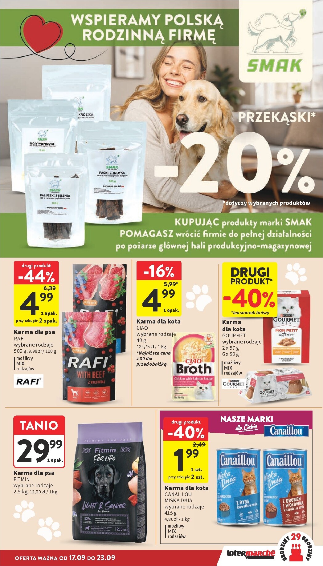 intermarche - Aktualna gazetka Intermarché ważna od 17.09.2026 do 23.09.2026 - page: 39