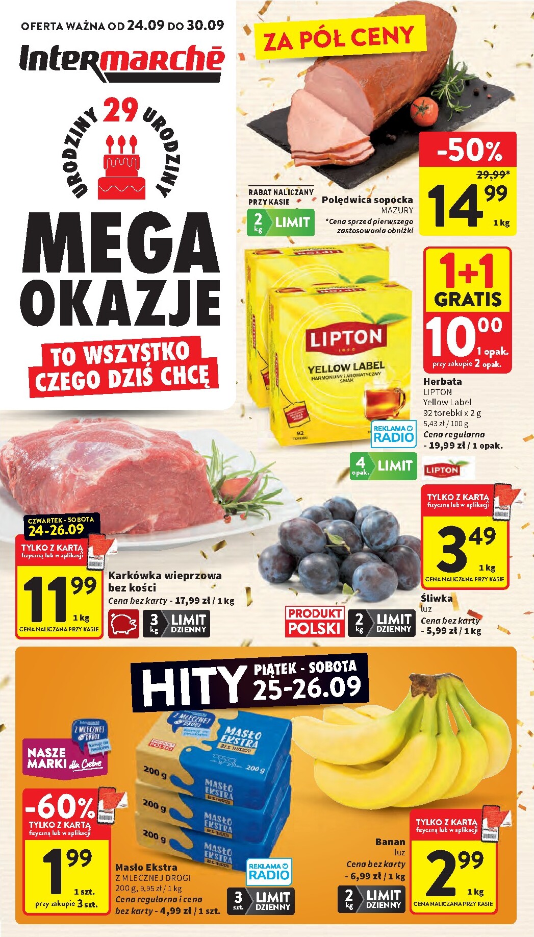 intermarche - Nowa gazetka Intermarché ważna od 24.09.2026 do 30.09.2026 - page: 1