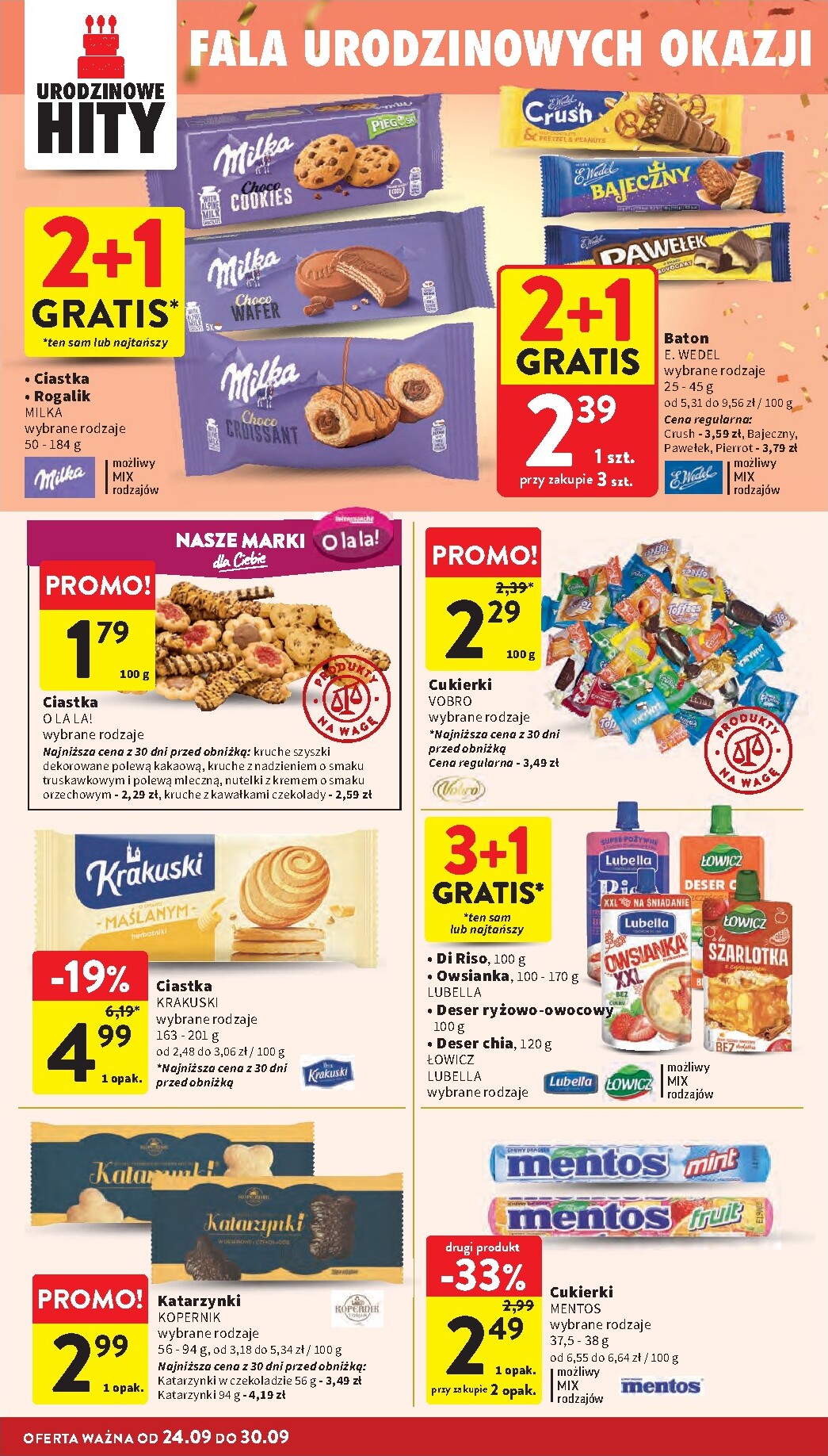 intermarche - Nowa gazetka Intermarché ważna od 24.09.2026 do 30.09.2026 - page: 30