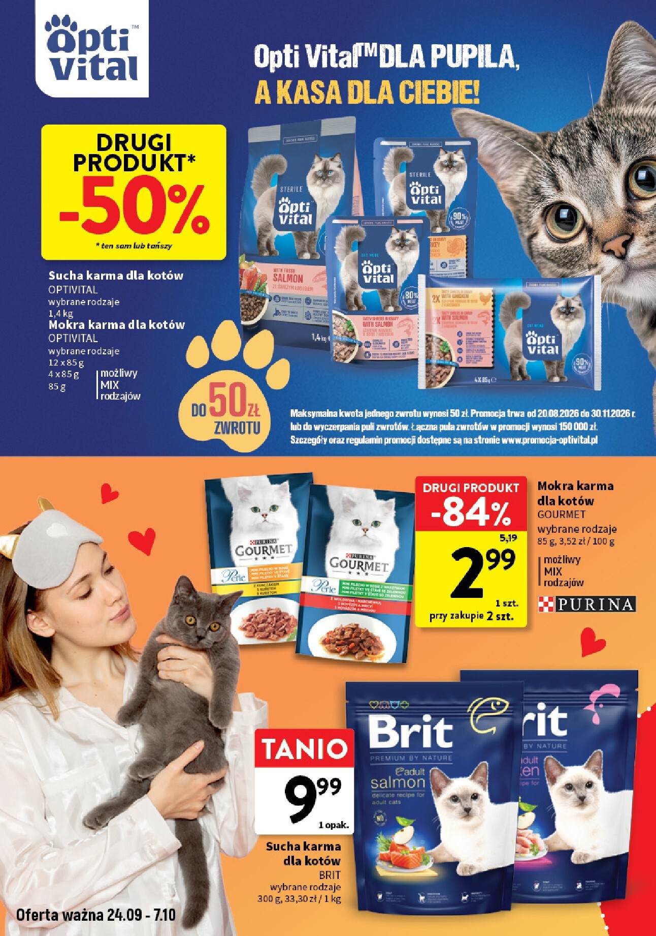 intermarche - Aktualna gazetka Intermarché - Katalog Wszystko Czego Chcę Dla Pupila! ważna od 24.09.2026 do 07.10.2026 - page: 4