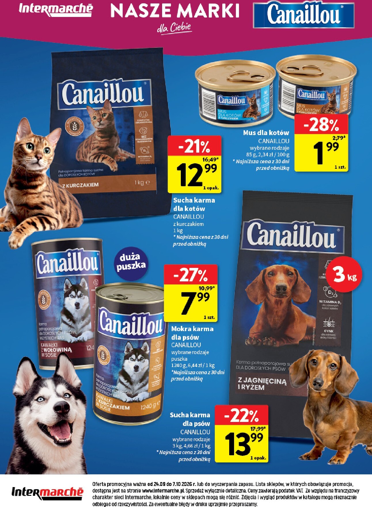intermarche - Aktualna gazetka Intermarché - Katalog Wszystko Czego Chcę Dla Pupila! ważna od 24.09.2026 do 07.10.2026 - page: 12