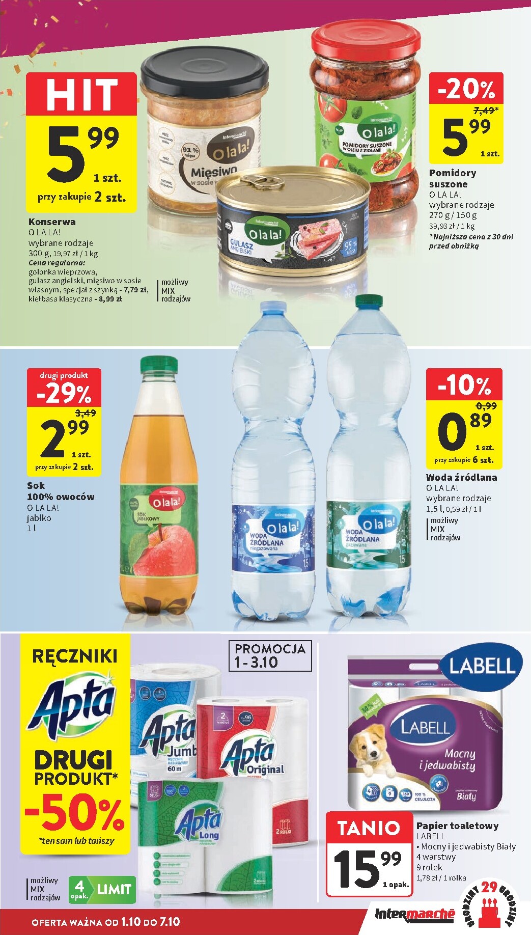 intermarche - Nowa gazetka Intermarché ważna od 01.10.2026 do 07.10.2026 - page: 35