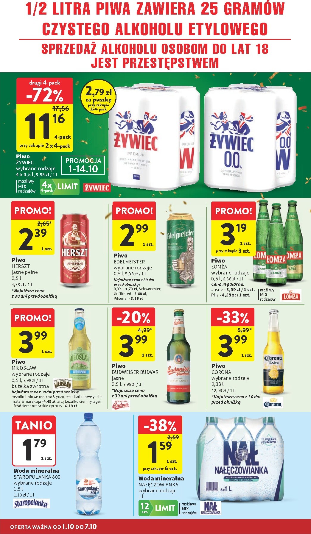 intermarche - Nowa gazetka Intermarché ważna od 01.10.2026 do 07.10.2026 - page: 36