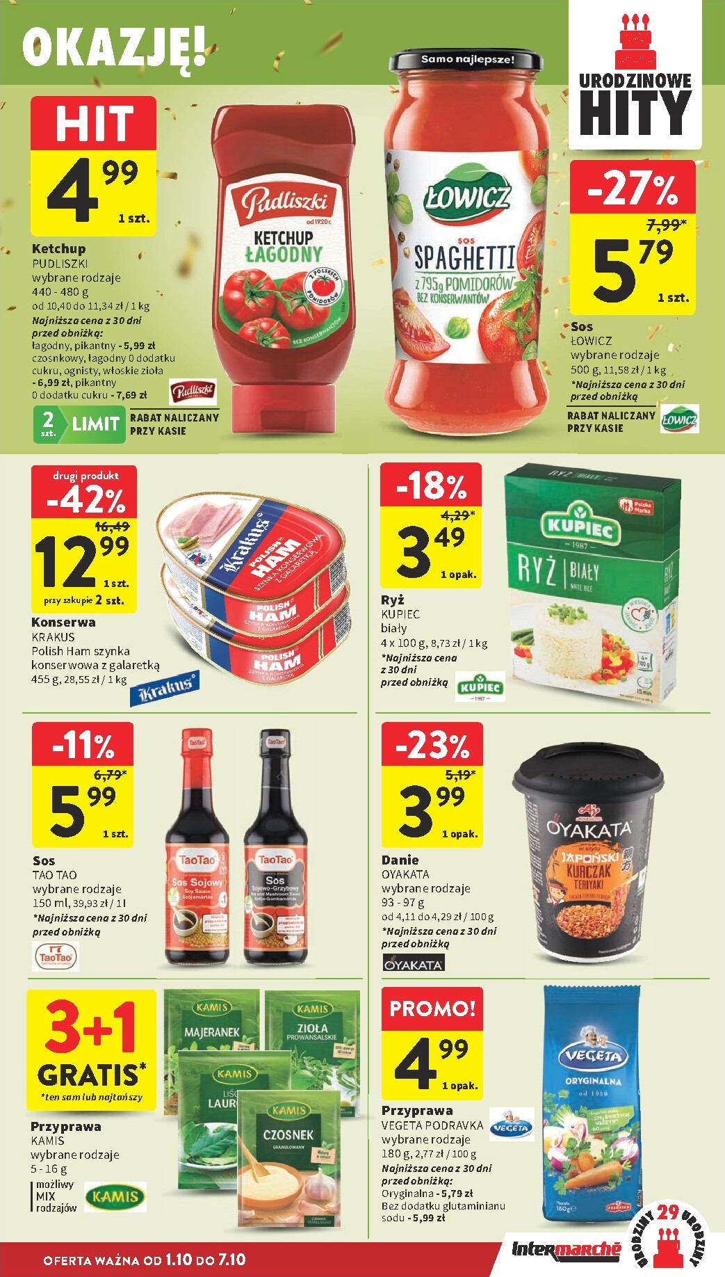 intermarche - Nowa gazetka Intermarché ważna od 01.10.2026 do 07.10.2026 - page: 33