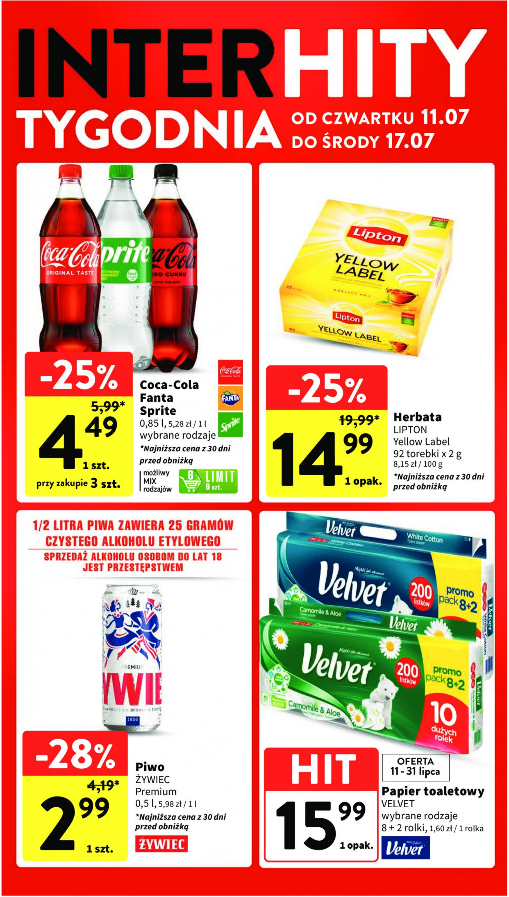 intermarche - Intermarché gazetka aktualna ważna od 11.07. - 17.07. - page: 4