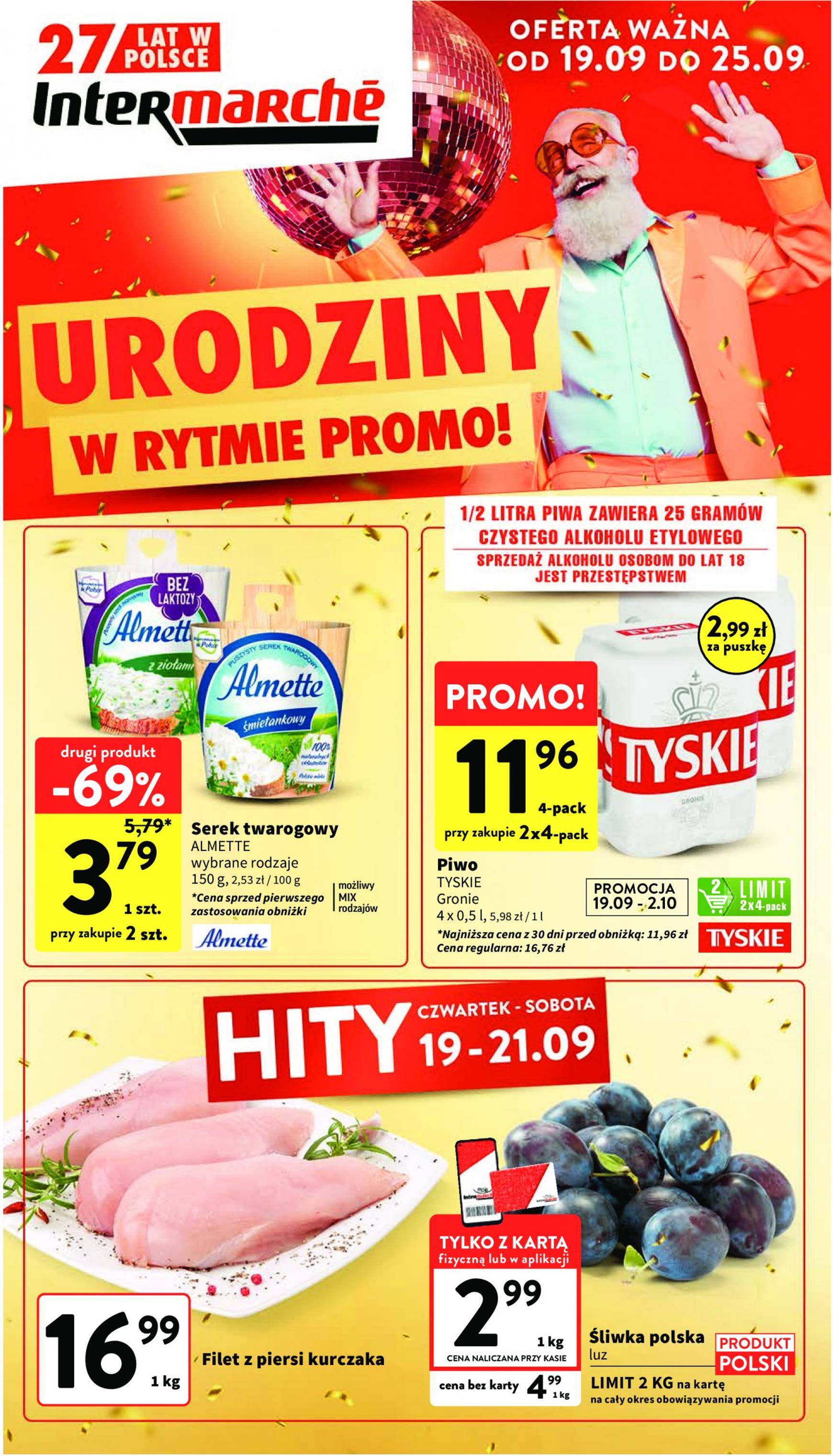 intermarche - Aktualna Intermarché gazetka ważna od 19.09. - 25.09. - page: 1