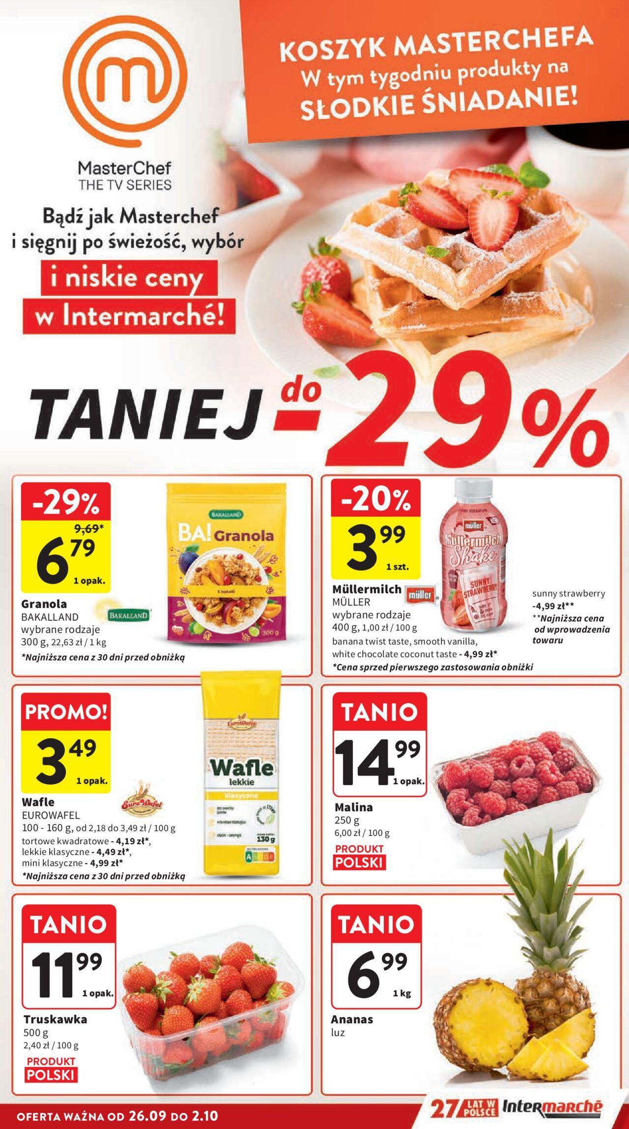 intermarche - Intermarche Gazetka 26.09.2024 - 02.10.2024 - page: 43