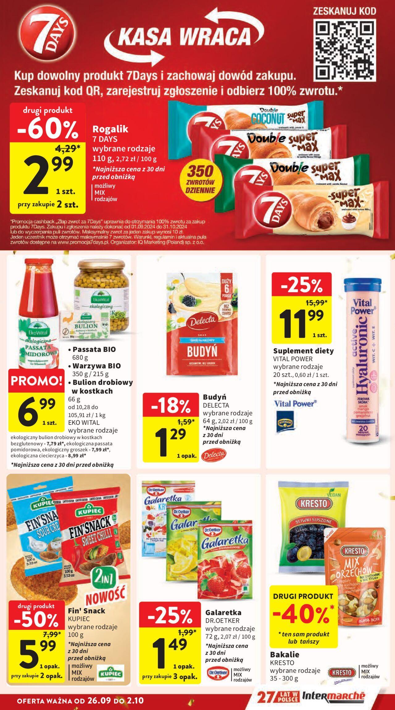 intermarche - Intermarche Gazetka 26.09.2024 - 02.10.2024 - page: 25