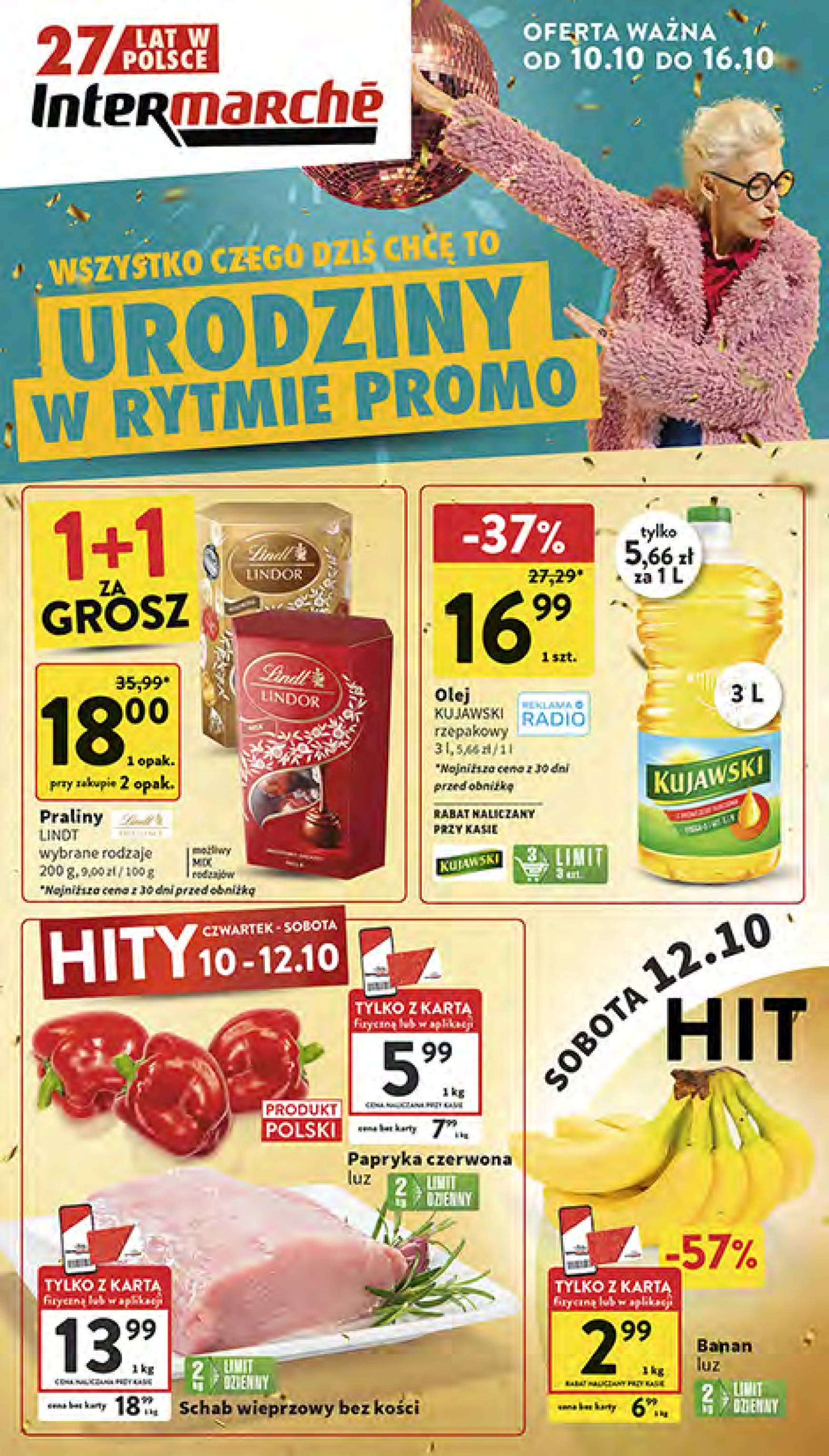 intermarche - Intermarché gazetka ważna od 10.10. - 16.10.